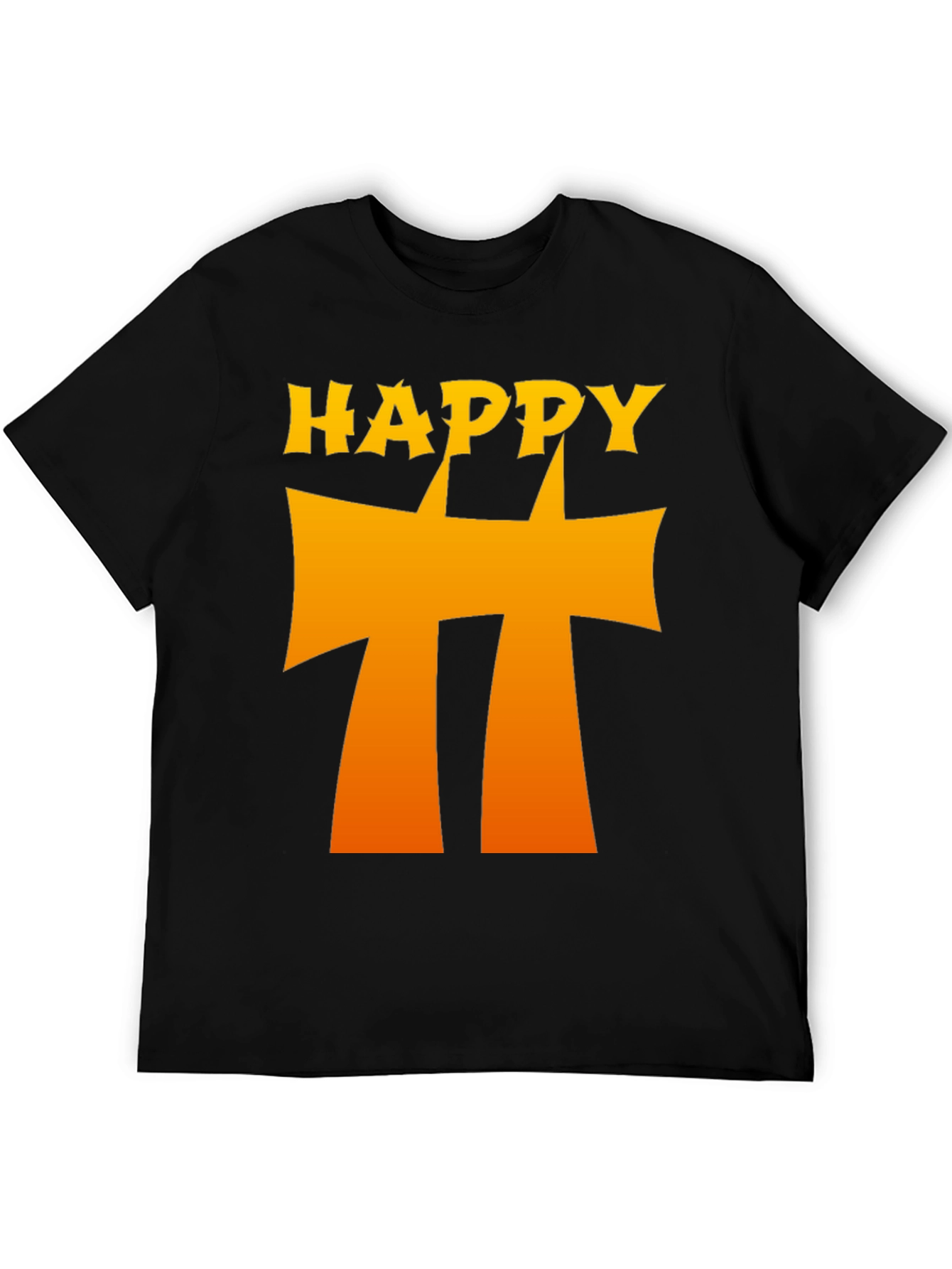 Happy Pi Day T-Shirt - Black Novelty Math Tee