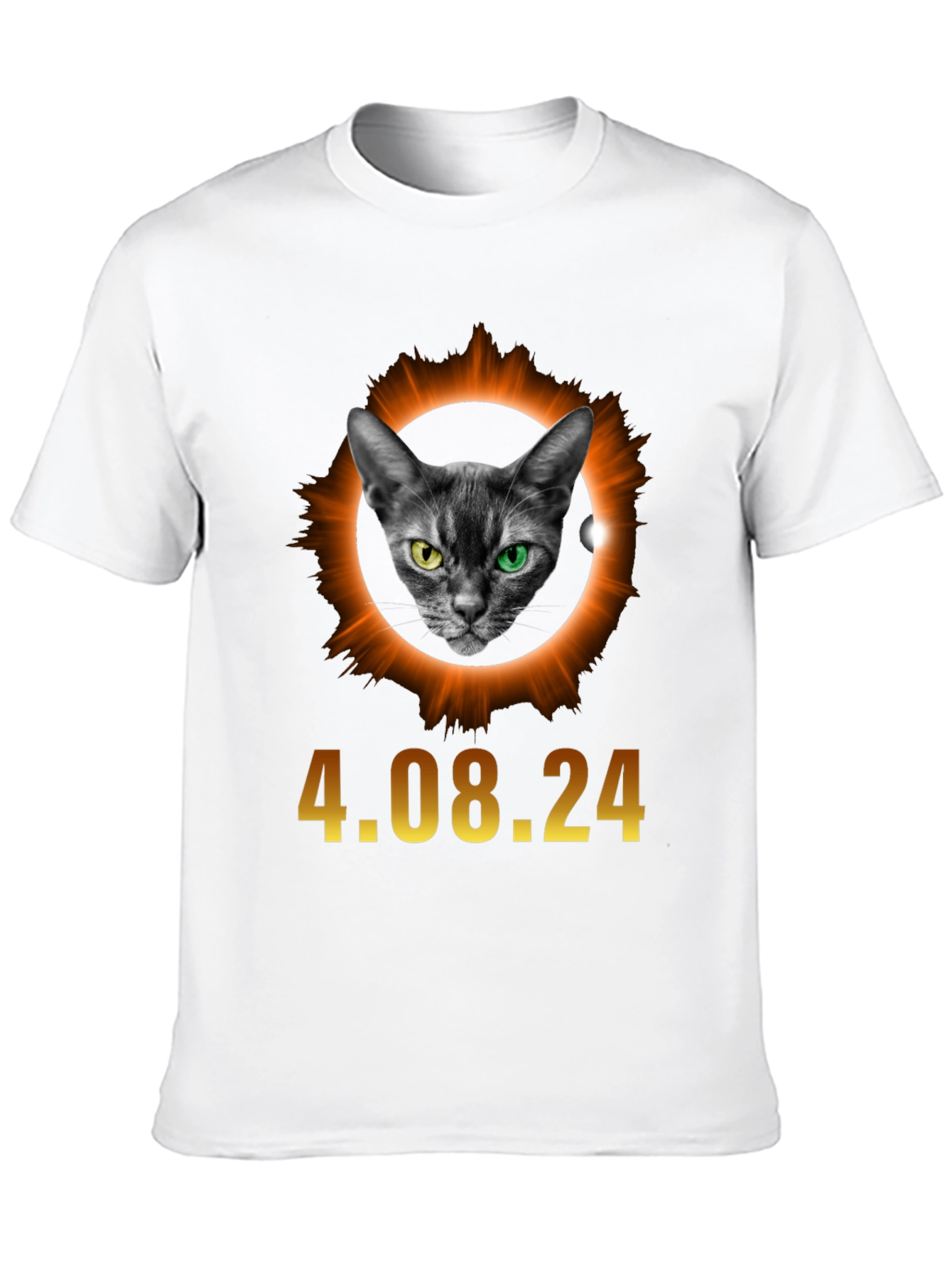 Eclipse Cat T-Shirt - April 8 2024