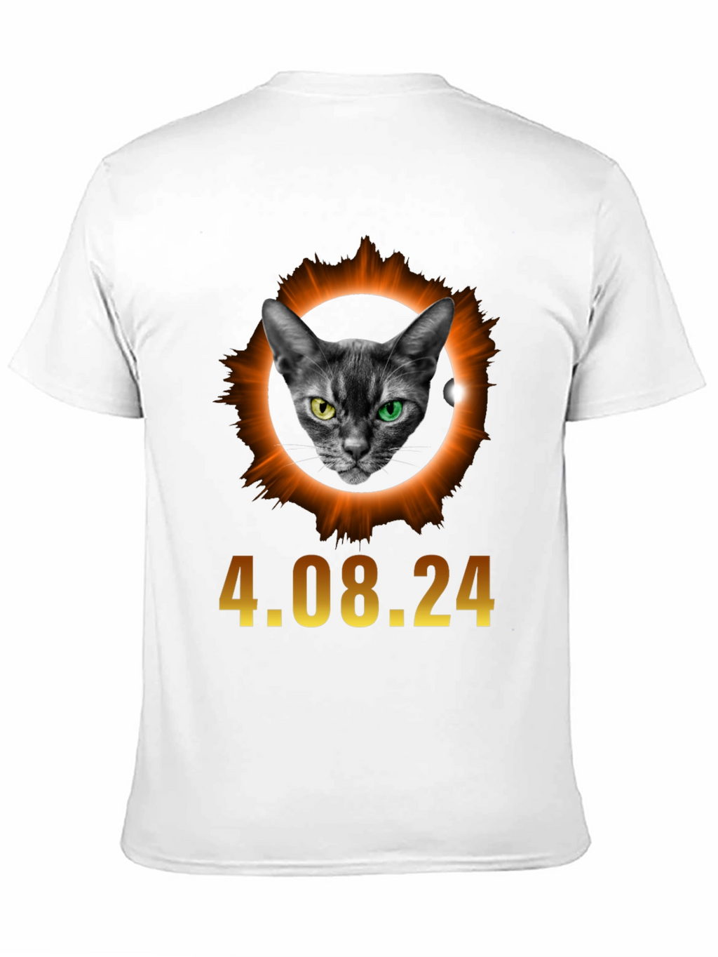 Eclipse Cat T-Shirt - April 8 2024