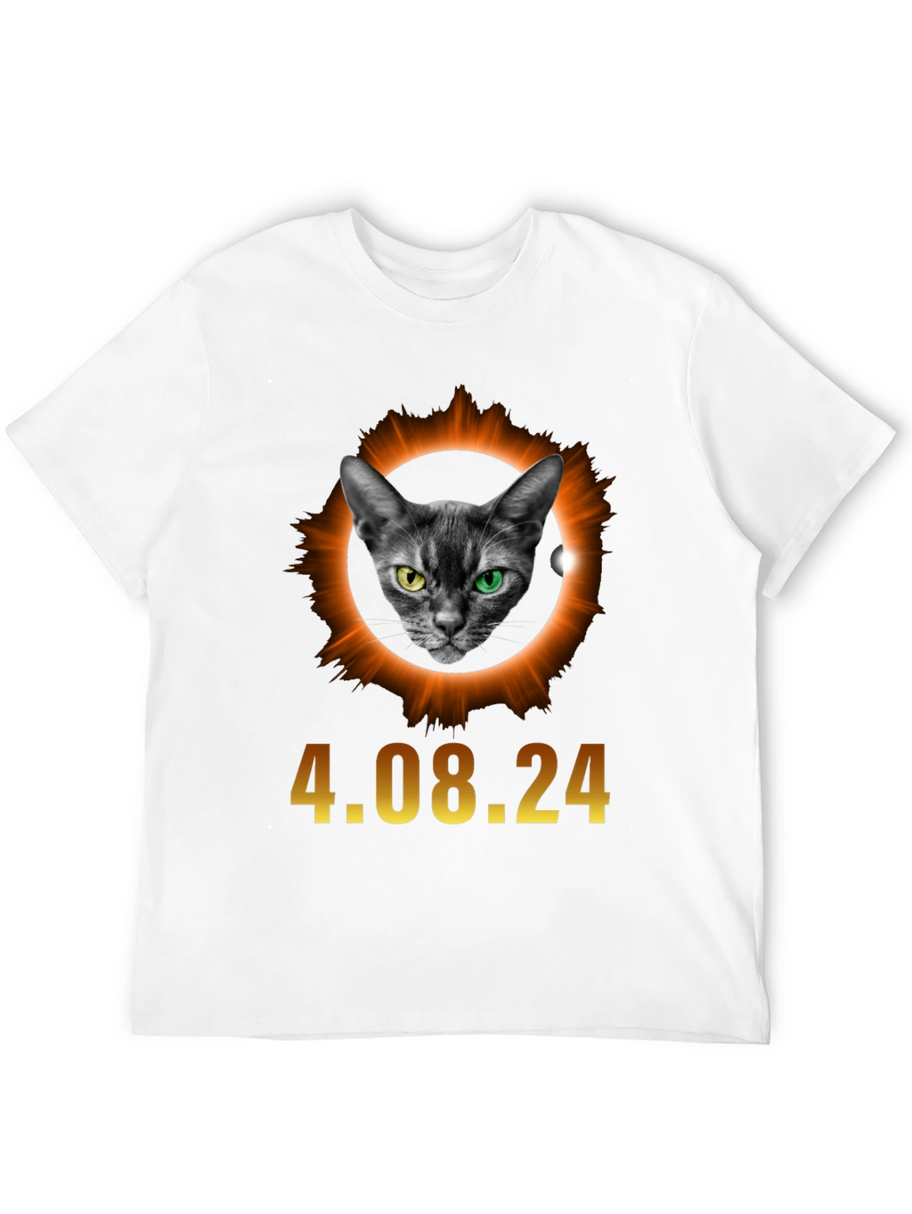 Eclipse Cat T-Shirt - April 8 2024