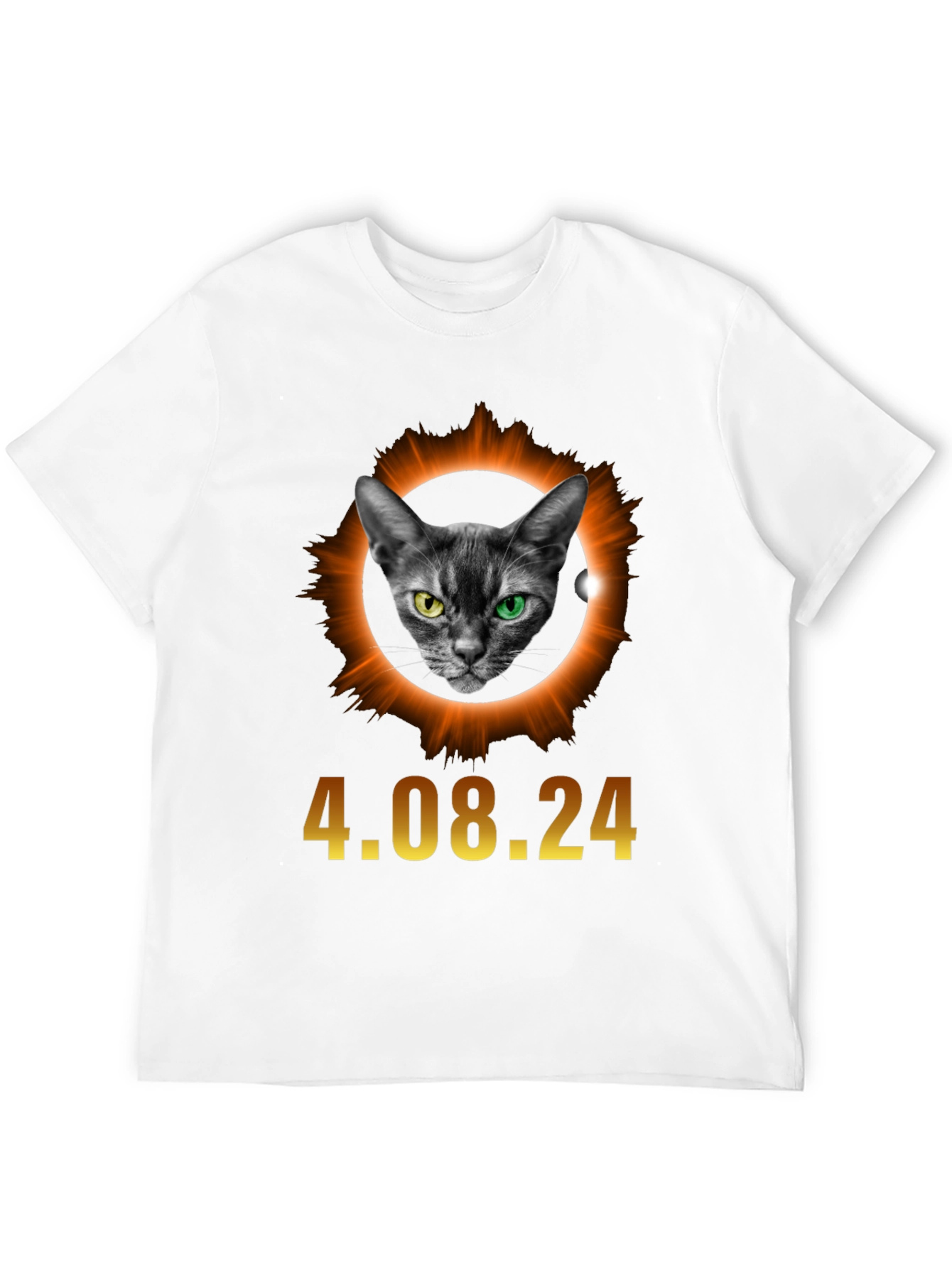 Eclipse Cat T-Shirt - April 8 2024