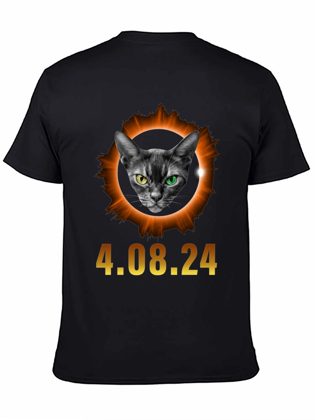 Eclipse Cat T-Shirt - April 8 2024