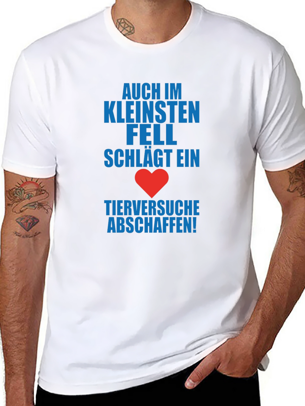 Animal Rights T-Shirt: Auch Im Kleinsten Fell