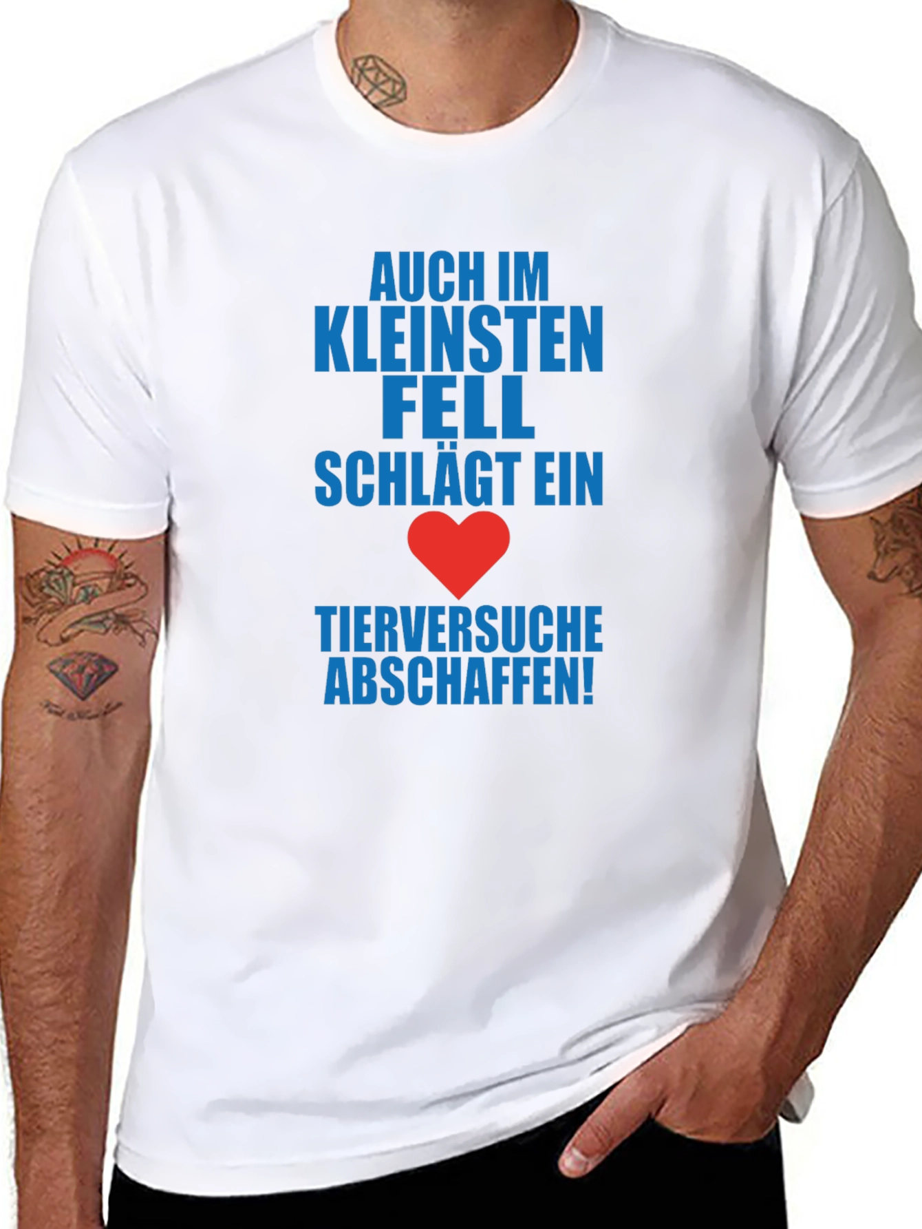 Animal Rights T-Shirt: Auch Im Kleinsten Fell