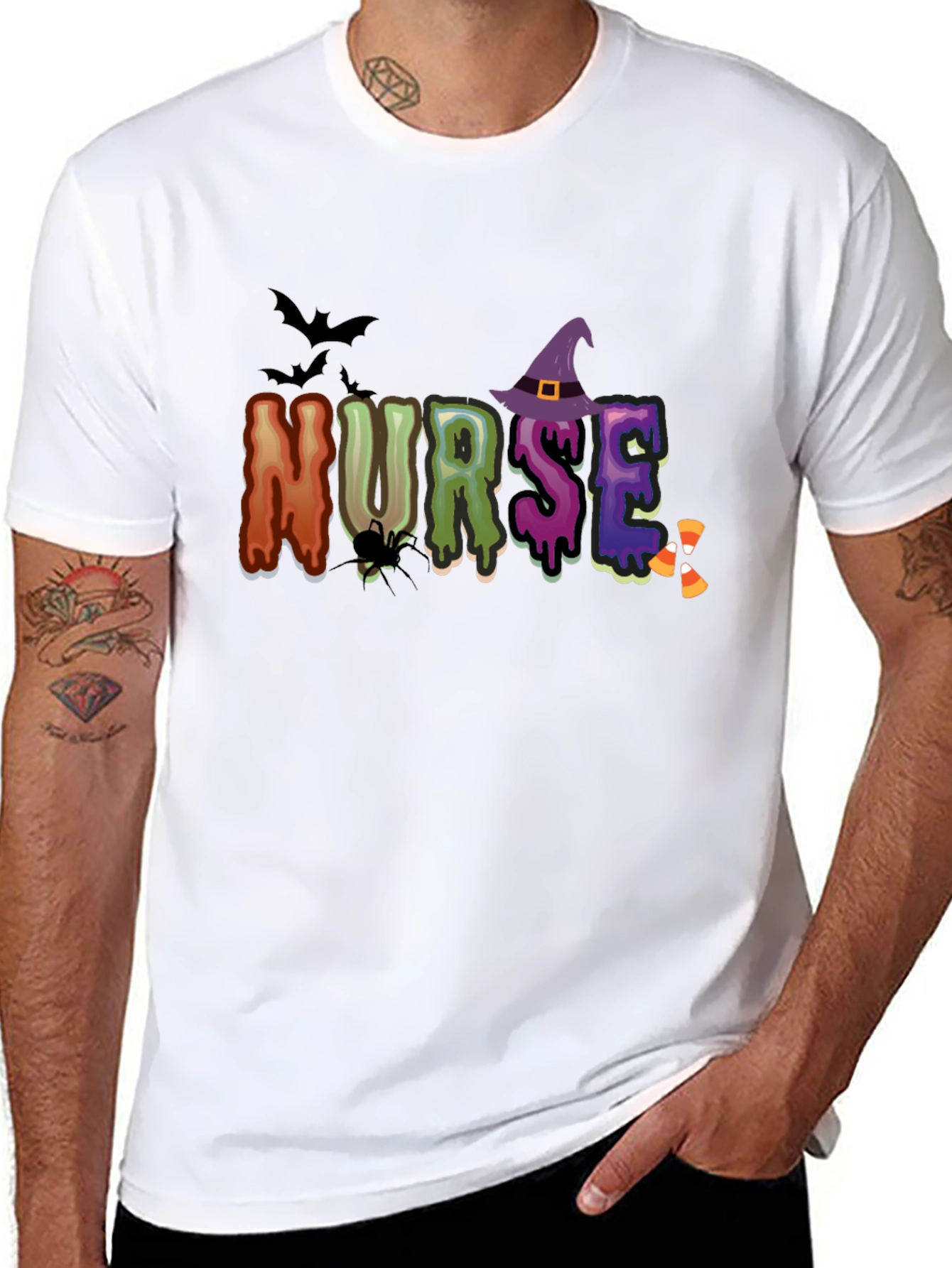 Halloween Nurse T-Shirt: Spooky Season Apparel