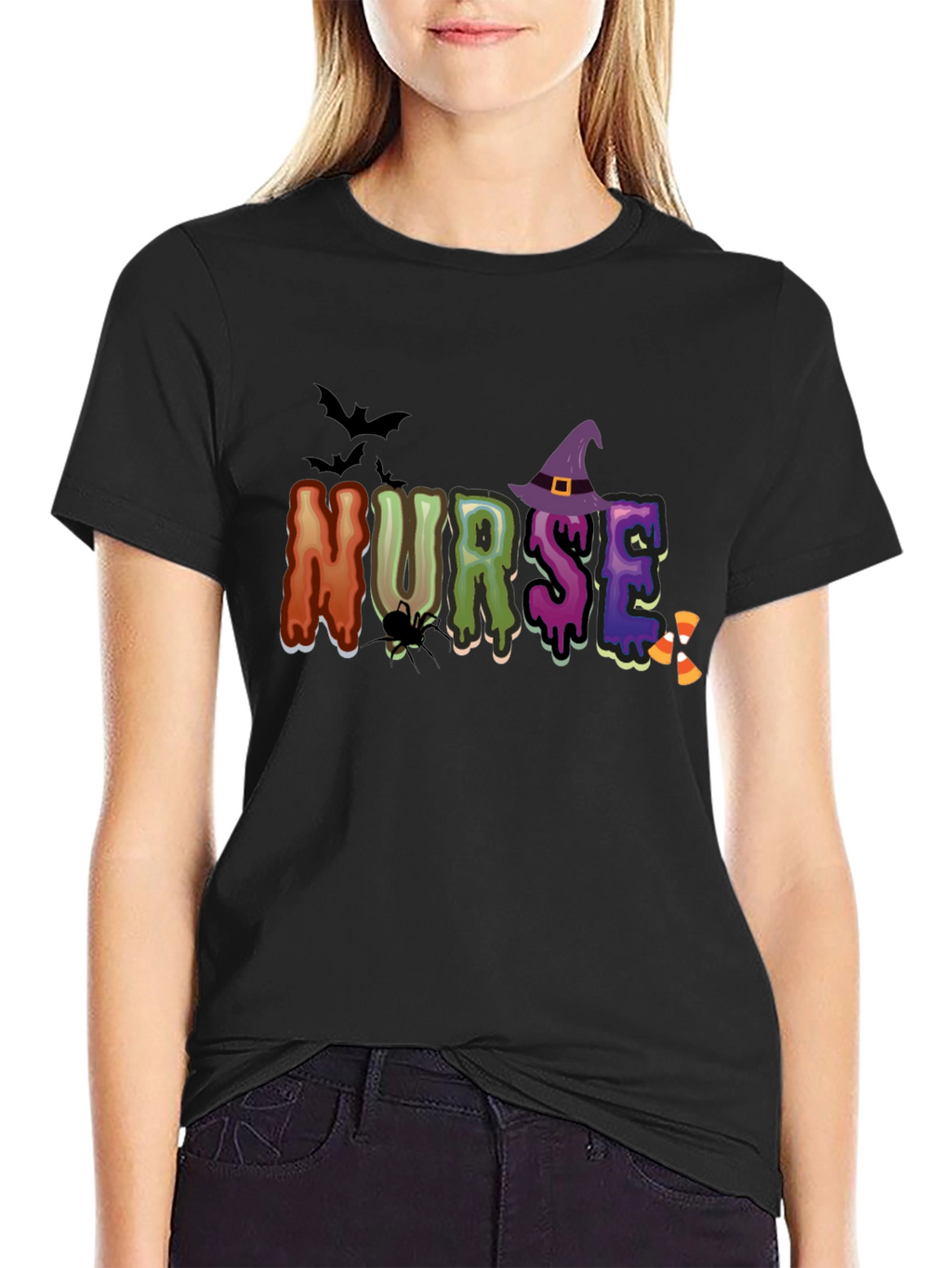 Halloween Nurse T-Shirt: Spooky Season Apparel