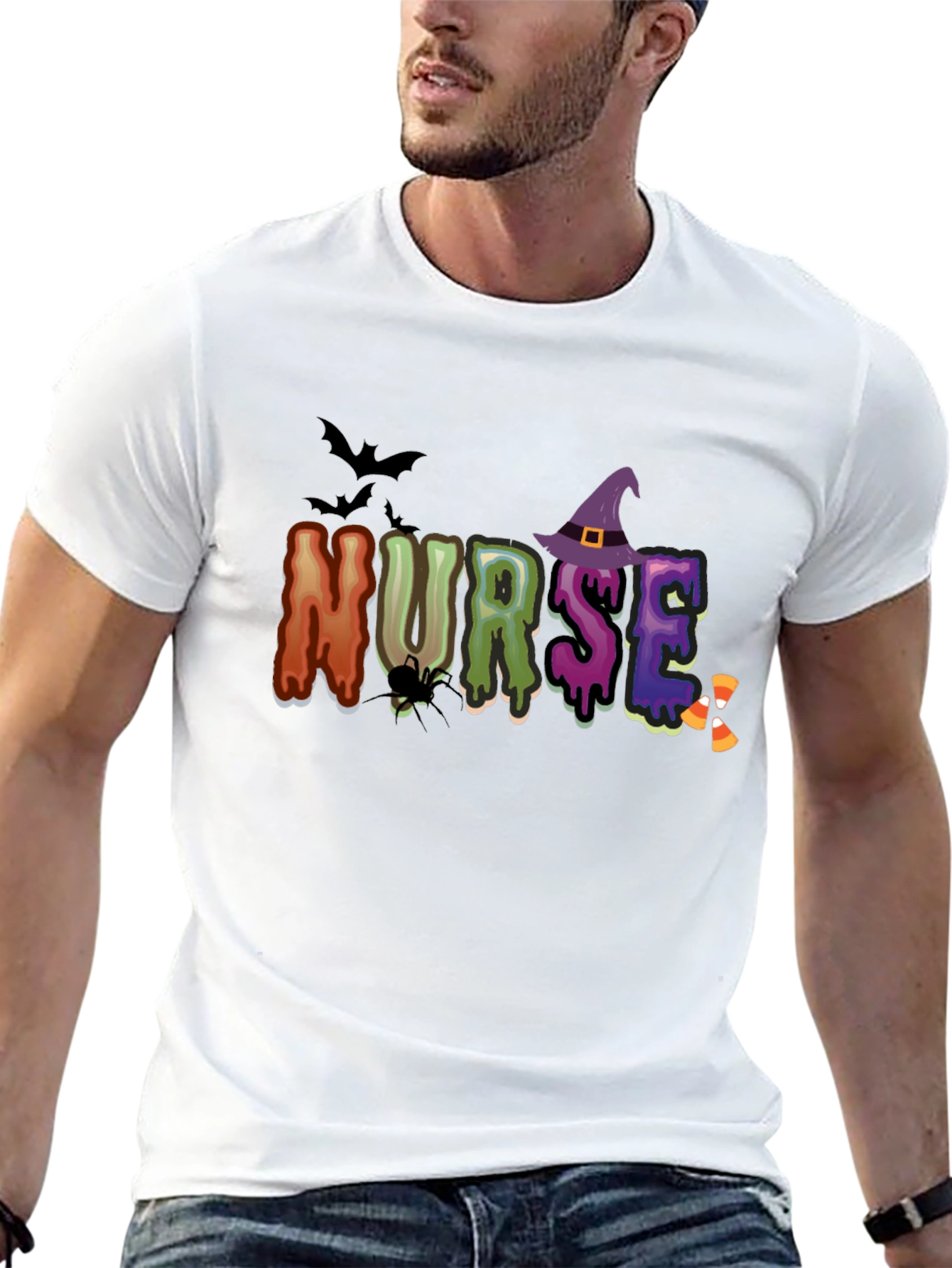 Halloween Nurse T-Shirt: Spooky Season Apparel