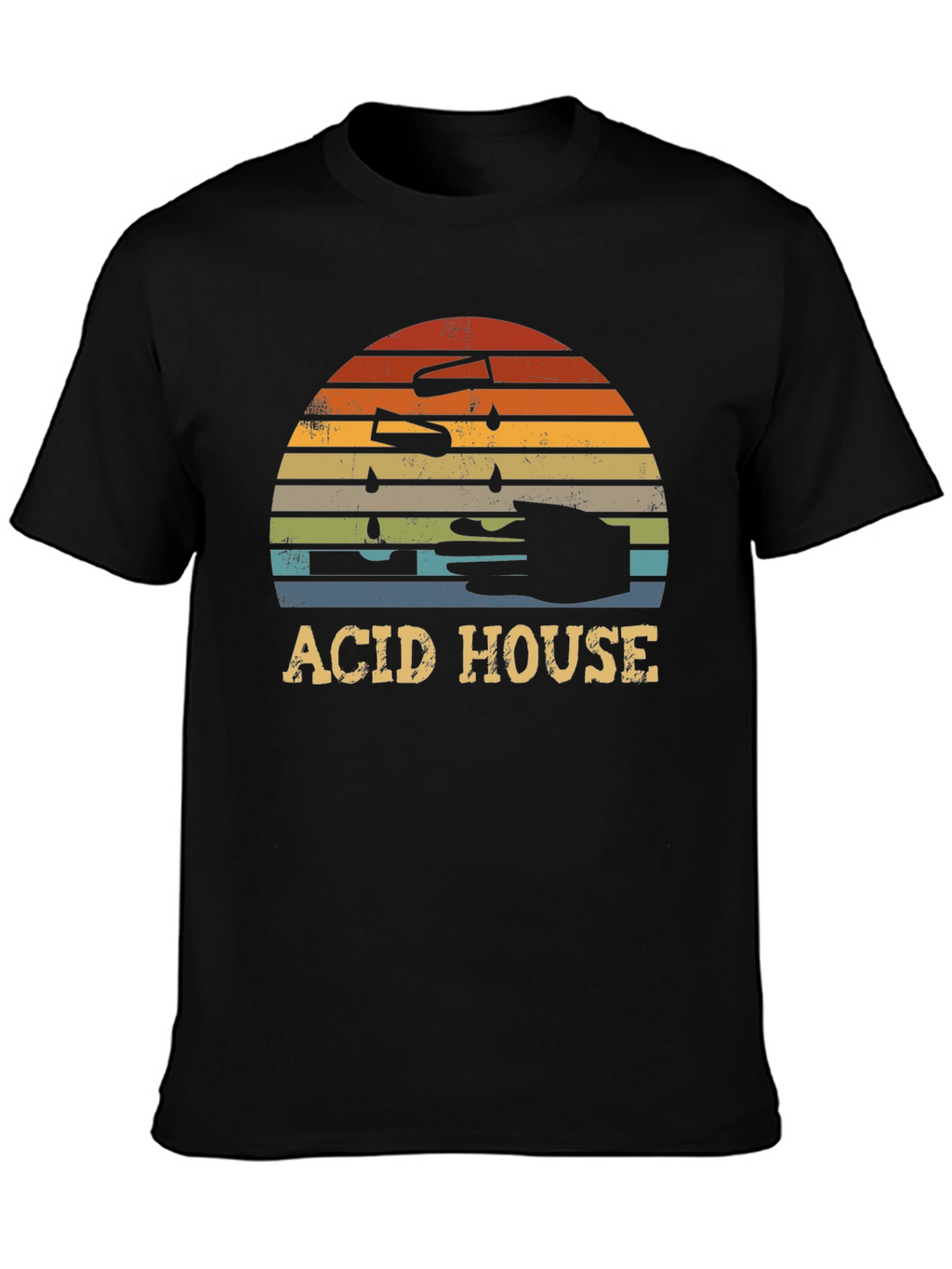 Acid House Retro Graphic T-Shirt