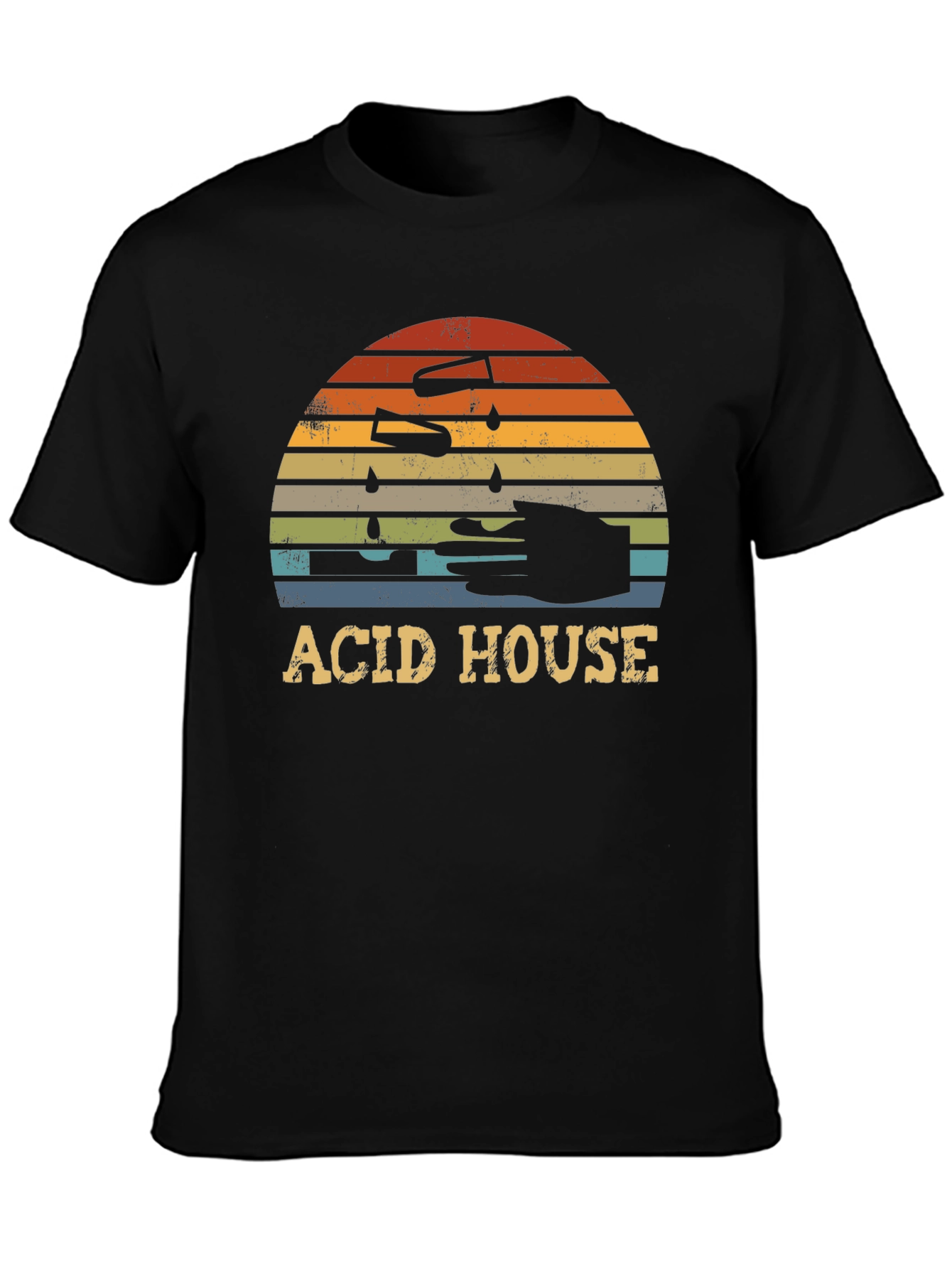 Acid House Retro Graphic T-Shirt
