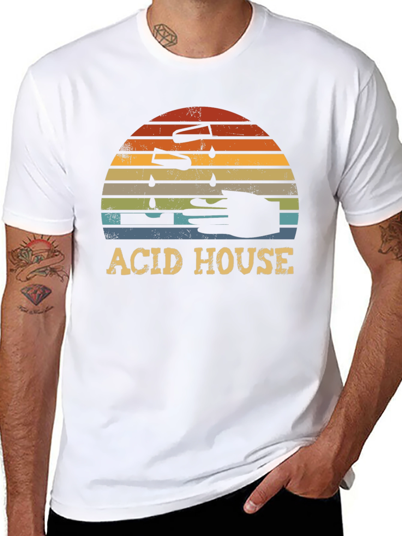 Acid House Retro Graphic T-Shirt