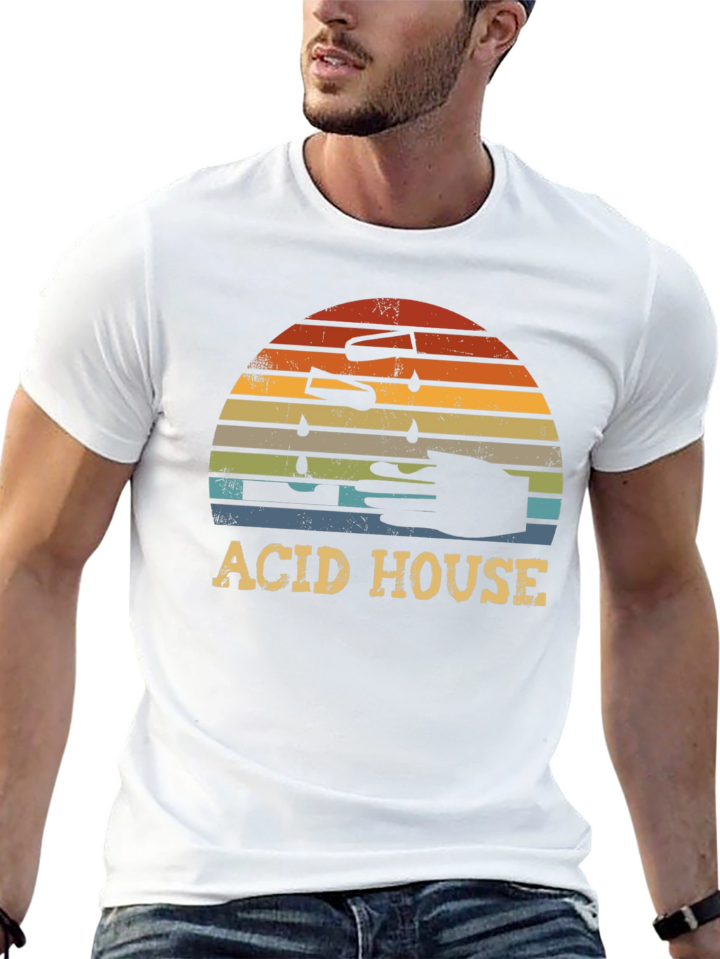 Acid House Retro Graphic T-Shirt