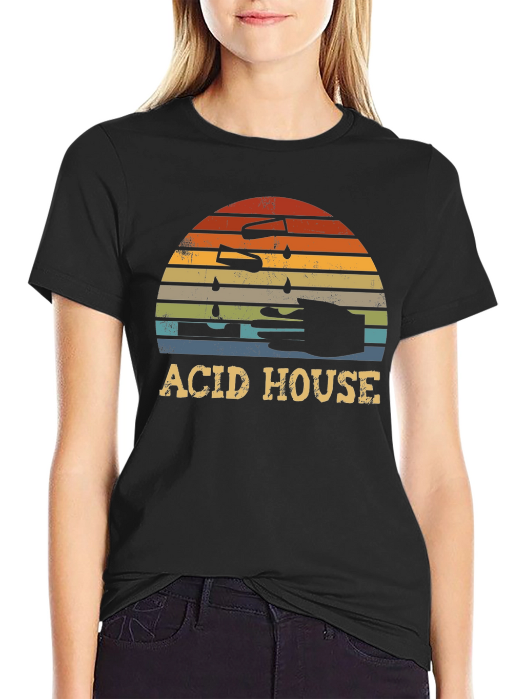 Acid House Retro Graphic T-Shirt