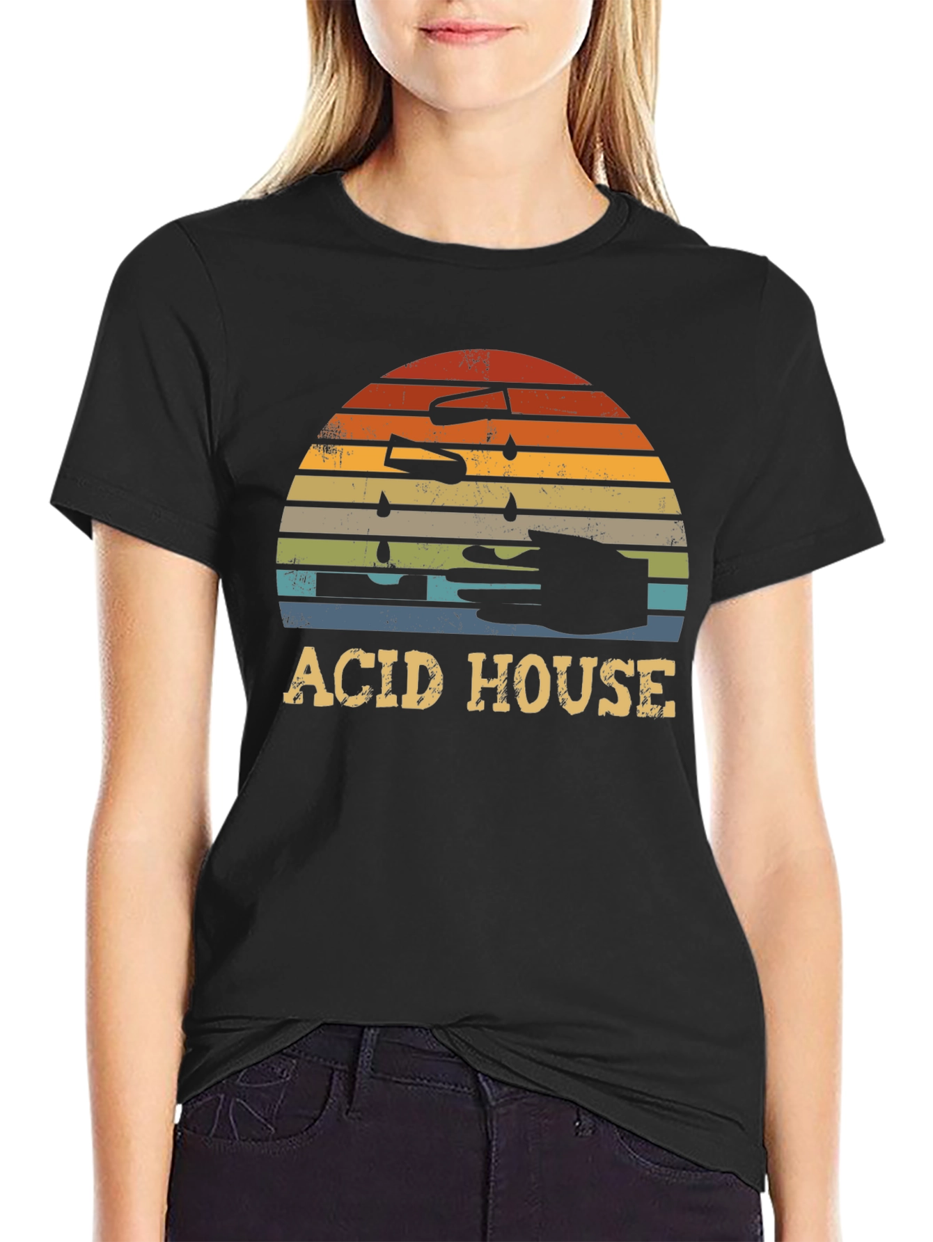 Acid House Retro Graphic T-Shirt