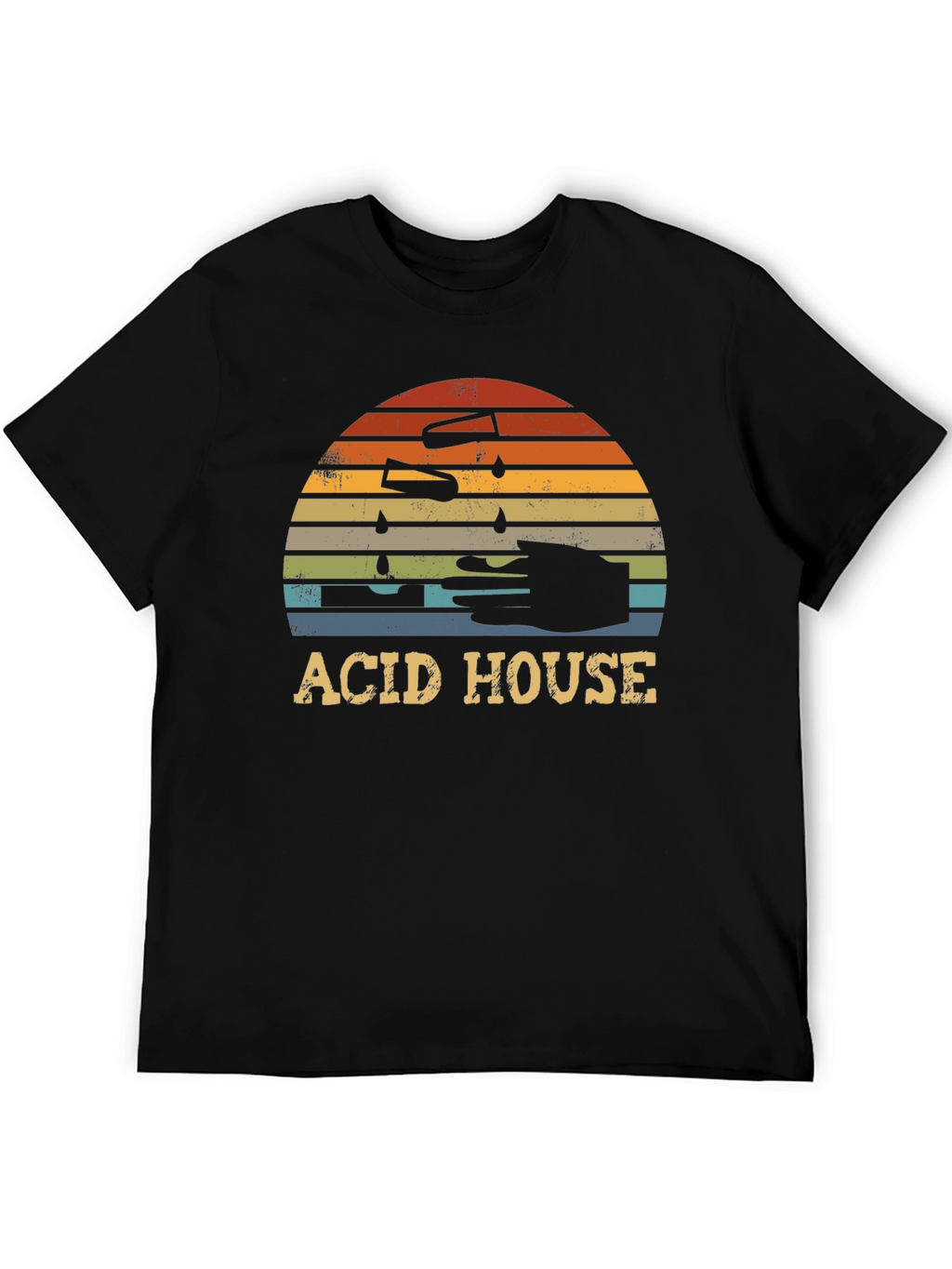 Acid House Retro Graphic T-Shirt
