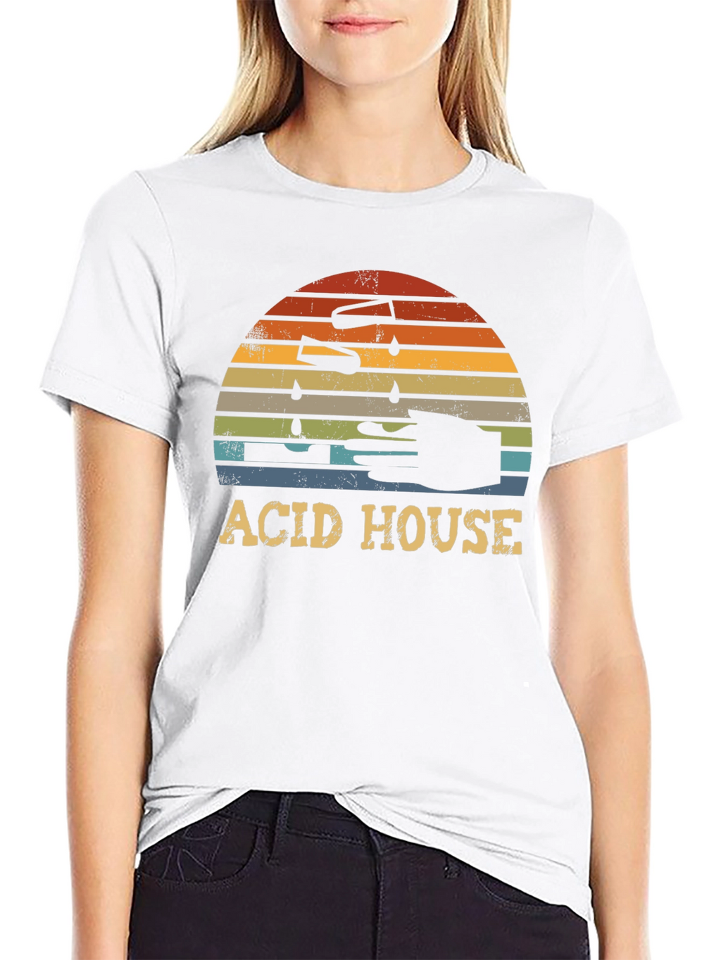 Acid House Retro Graphic T-Shirt