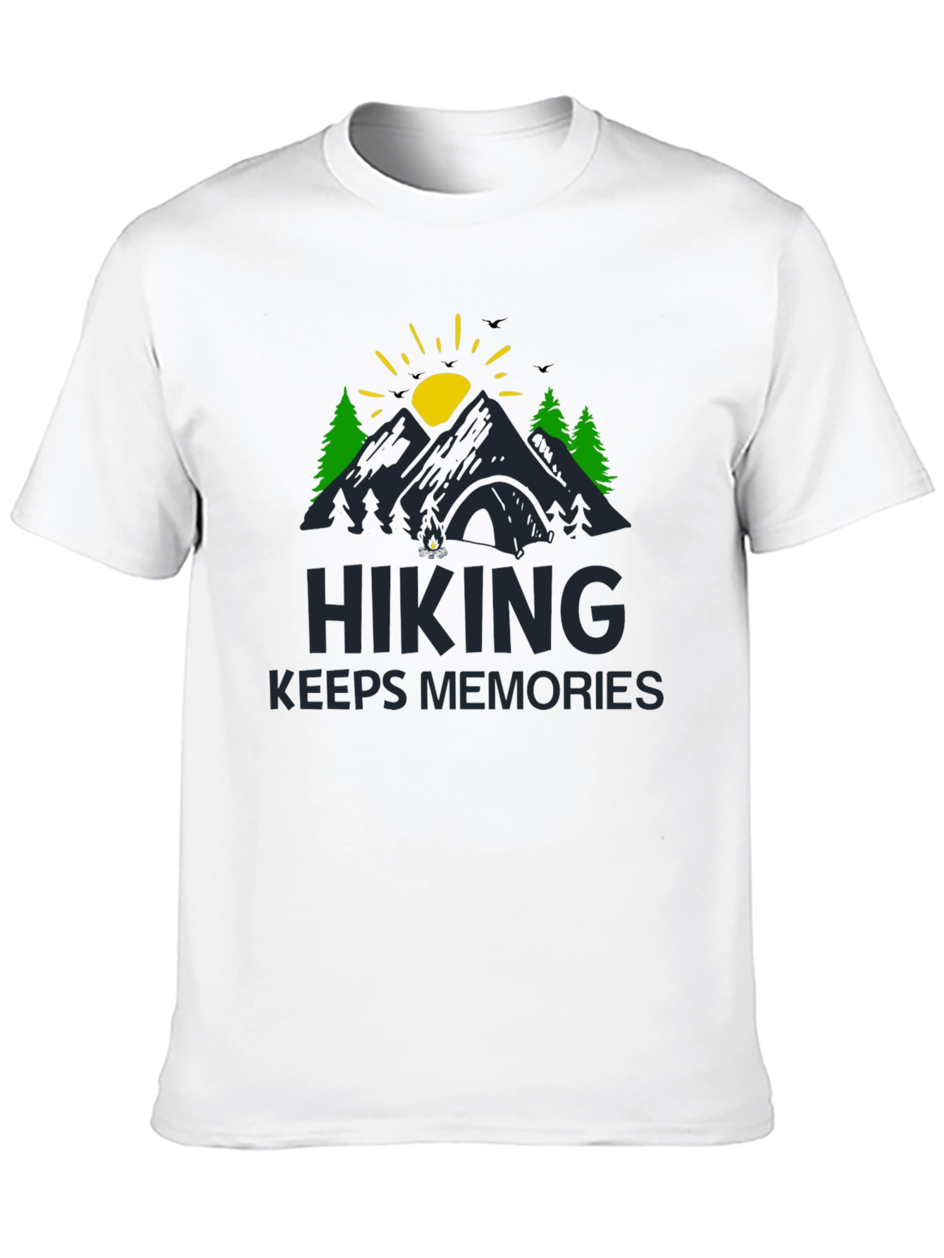 Hiking Keeps Memories Graphic T-Shirt