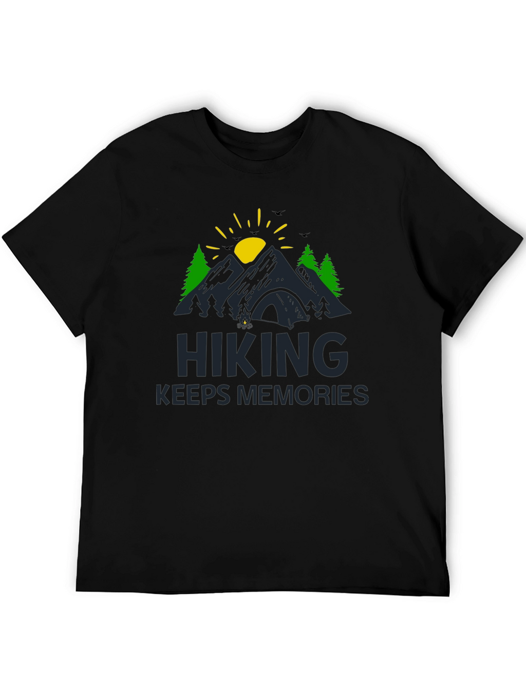 Hiking Keeps Memories Graphic T-Shirt