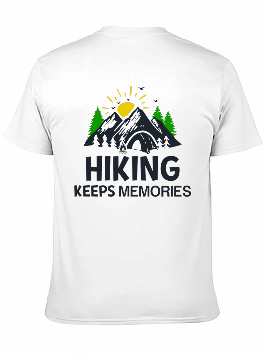 Hiking Keeps Memories Graphic T-Shirt