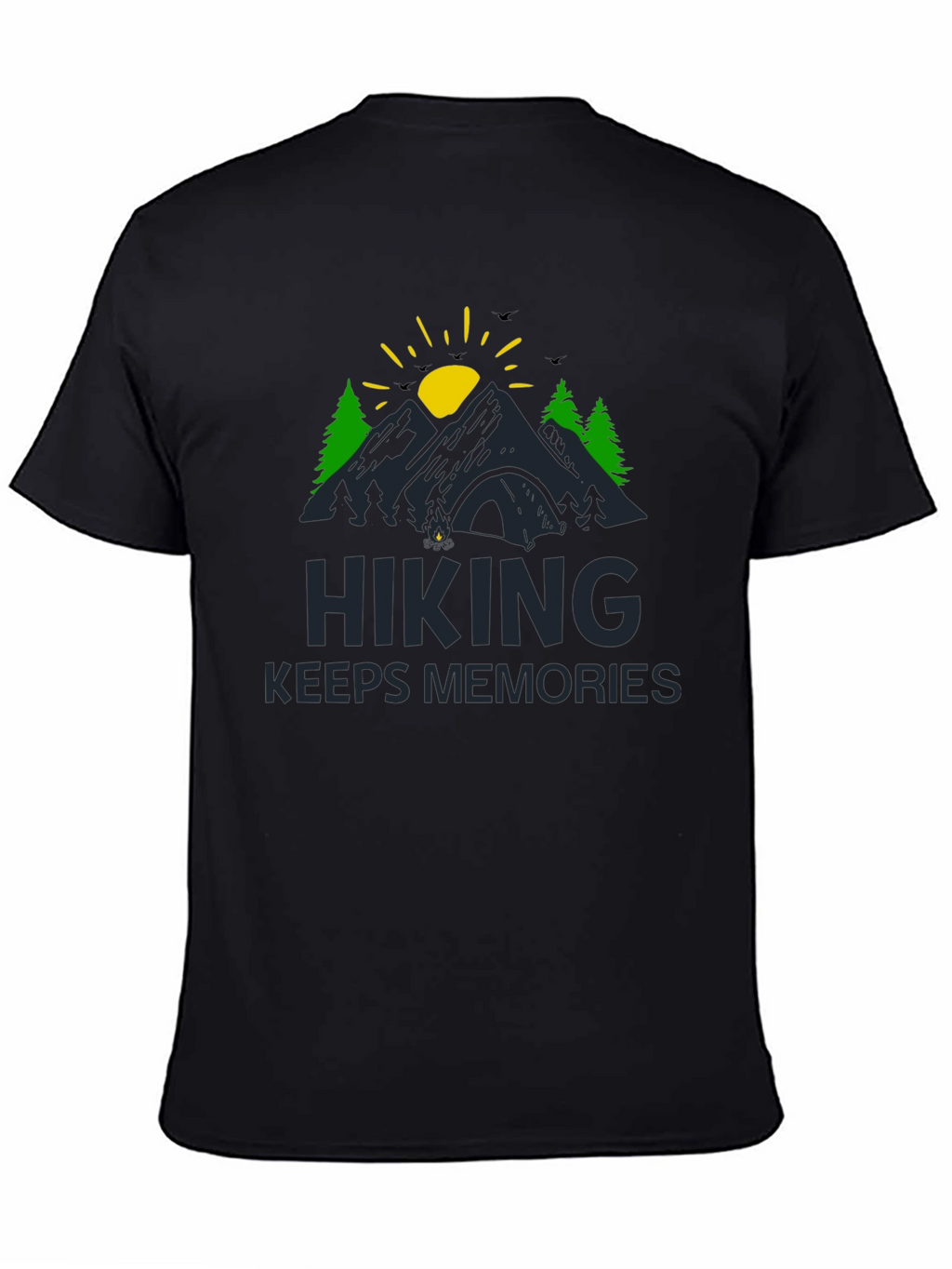 Hiking Keeps Memories Graphic T-Shirt