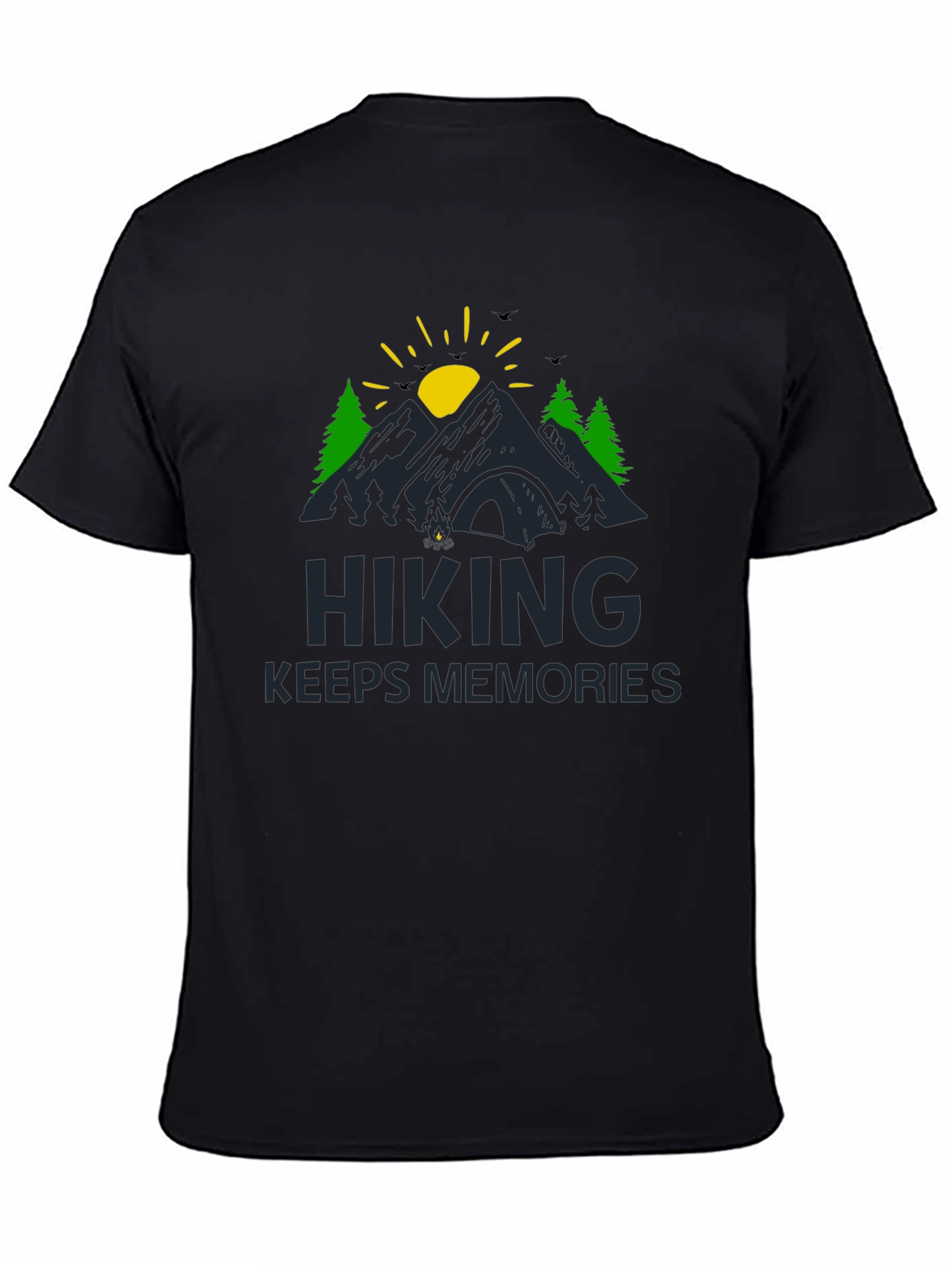 Hiking Keeps Memories Graphic T-Shirt