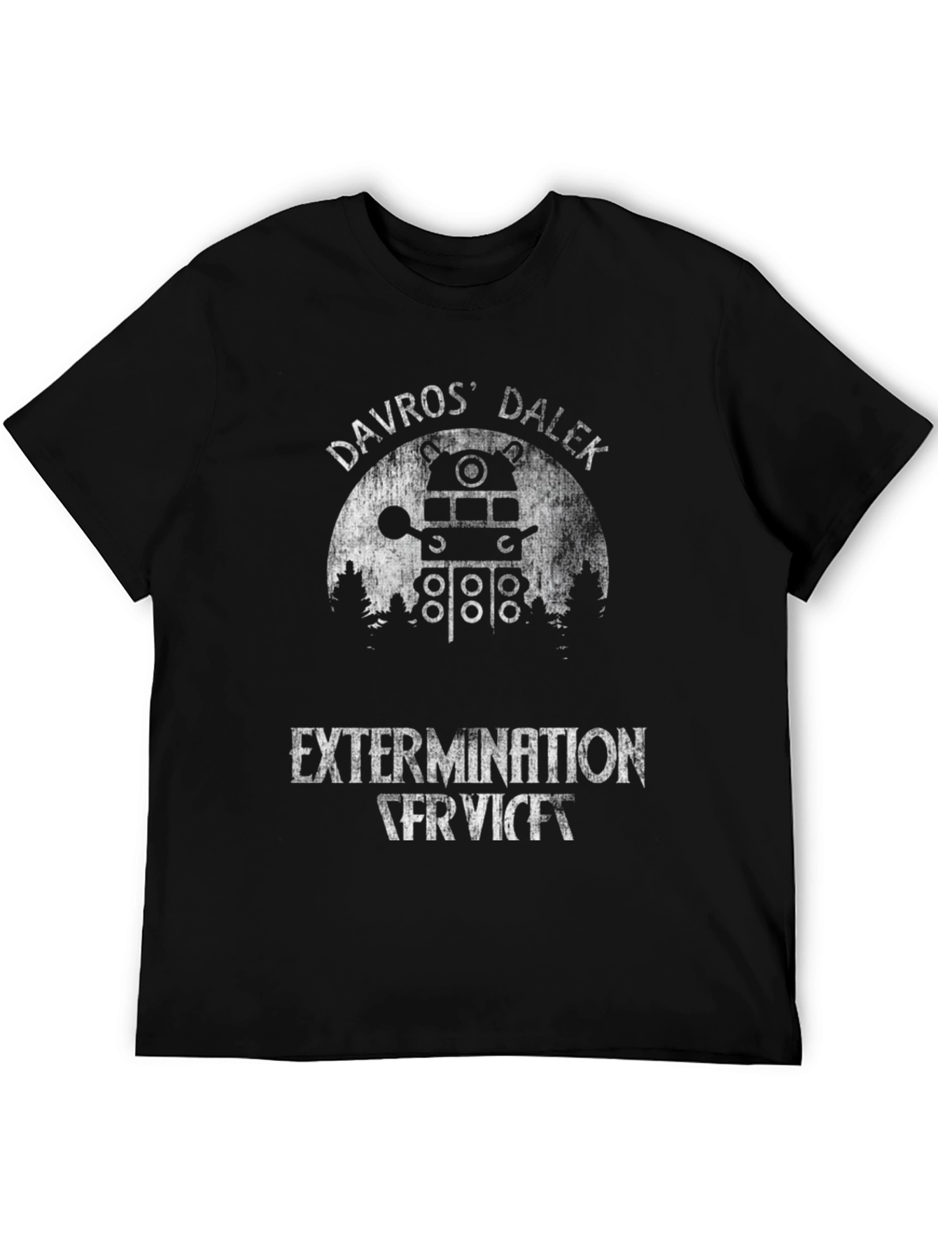 Davros Dalek Extermination Service T-Shirt