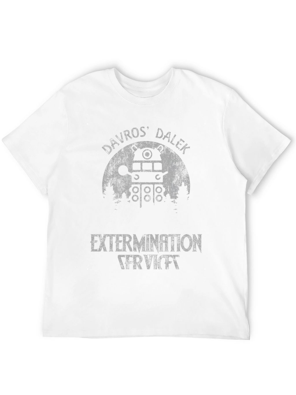 Davros Dalek Extermination Service T-Shirt