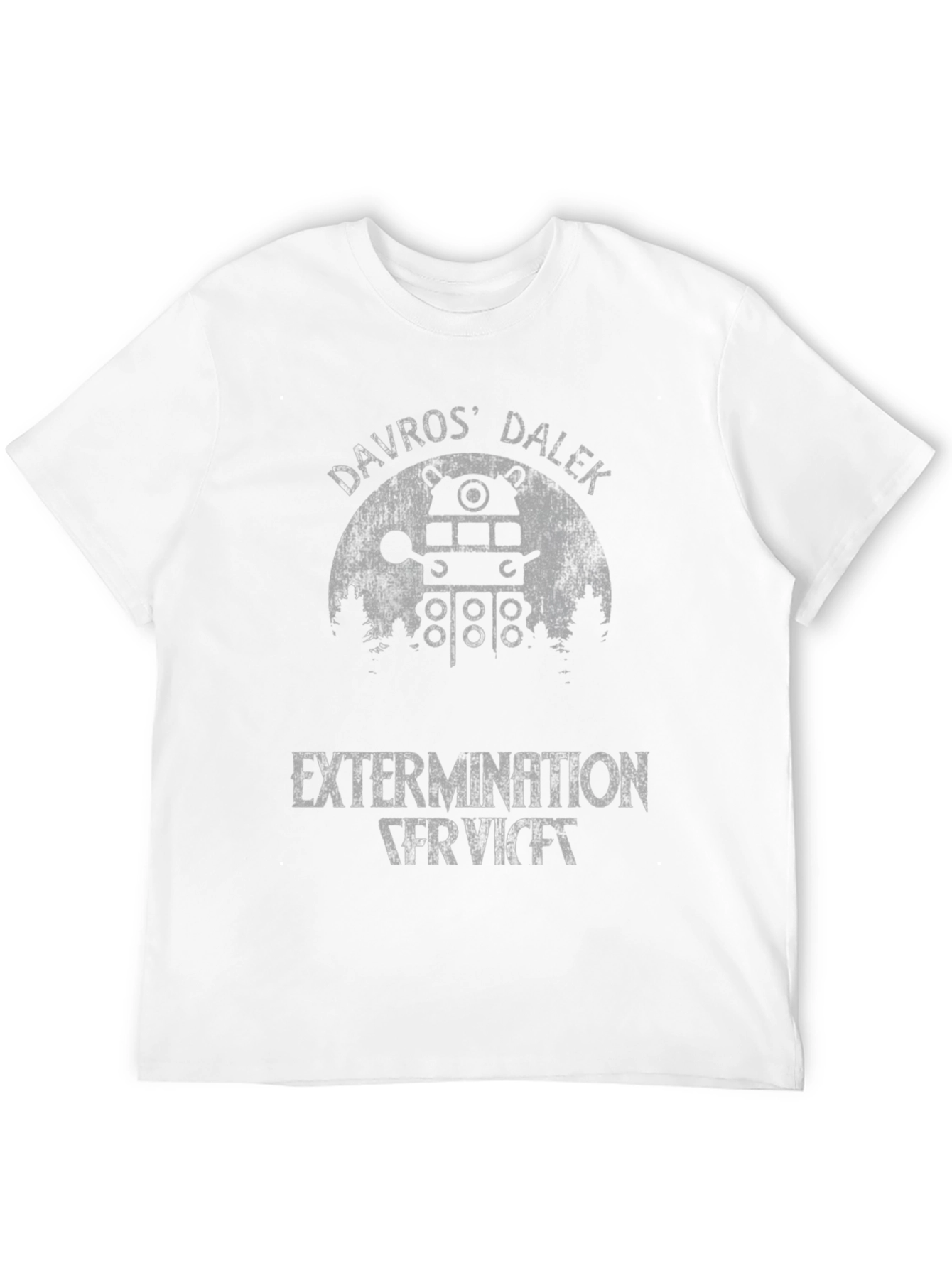Davros Dalek Extermination Service T-Shirt