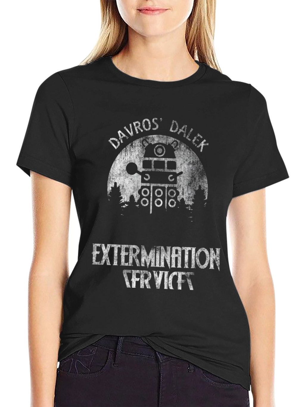 Davros Dalek Extermination Service T-Shirt