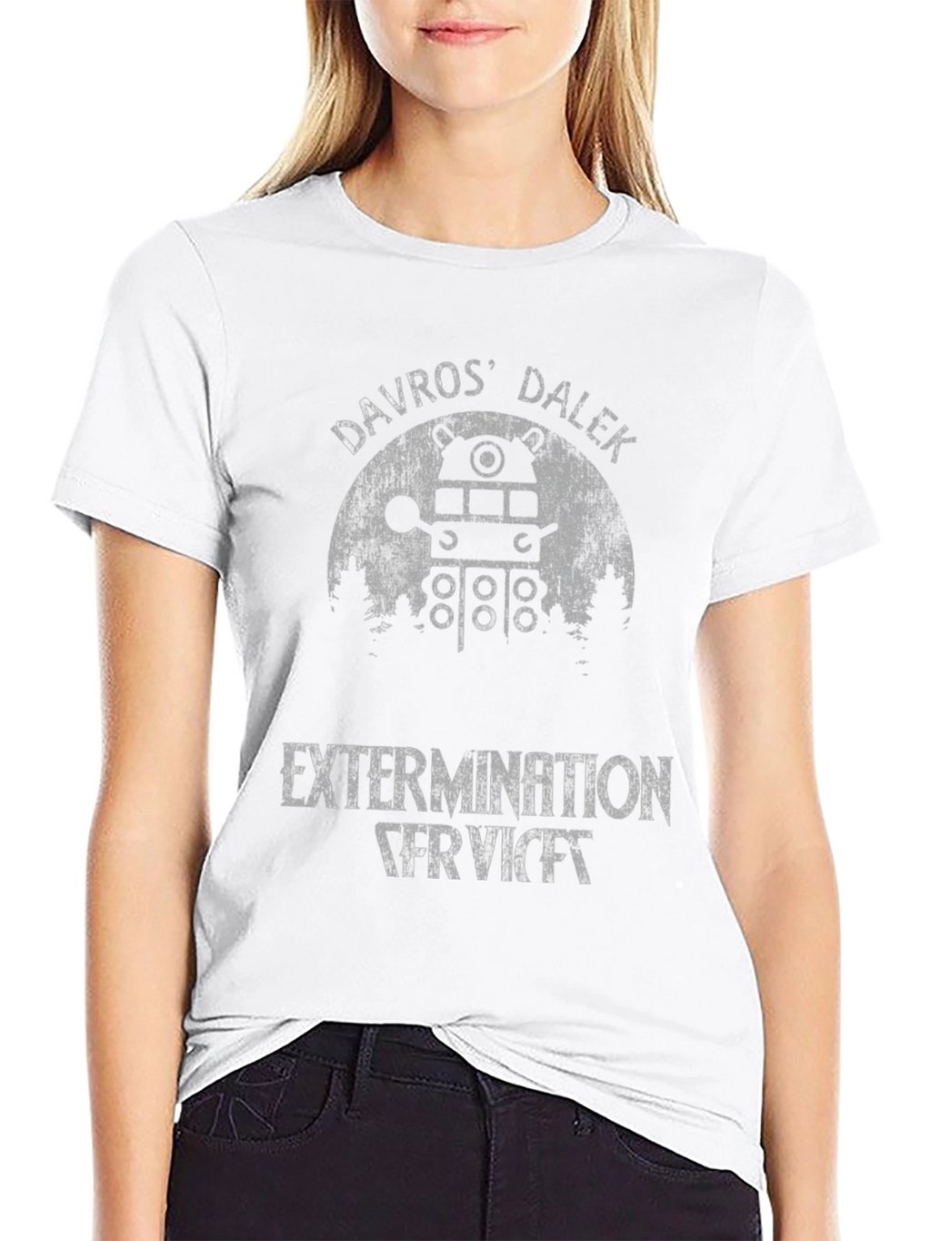 Davros Dalek Extermination Service T-Shirt