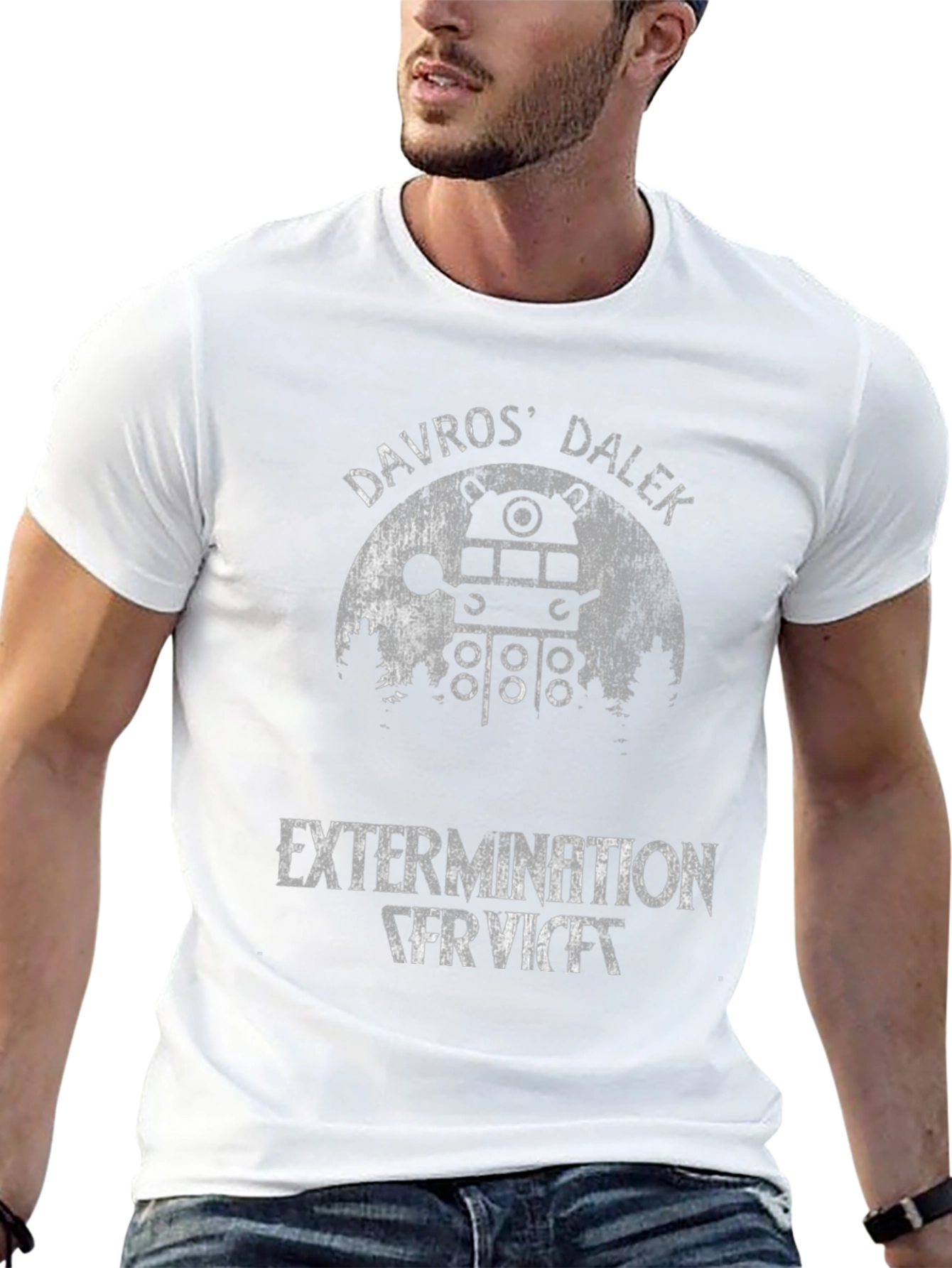Davros Dalek Extermination Service T-Shirt