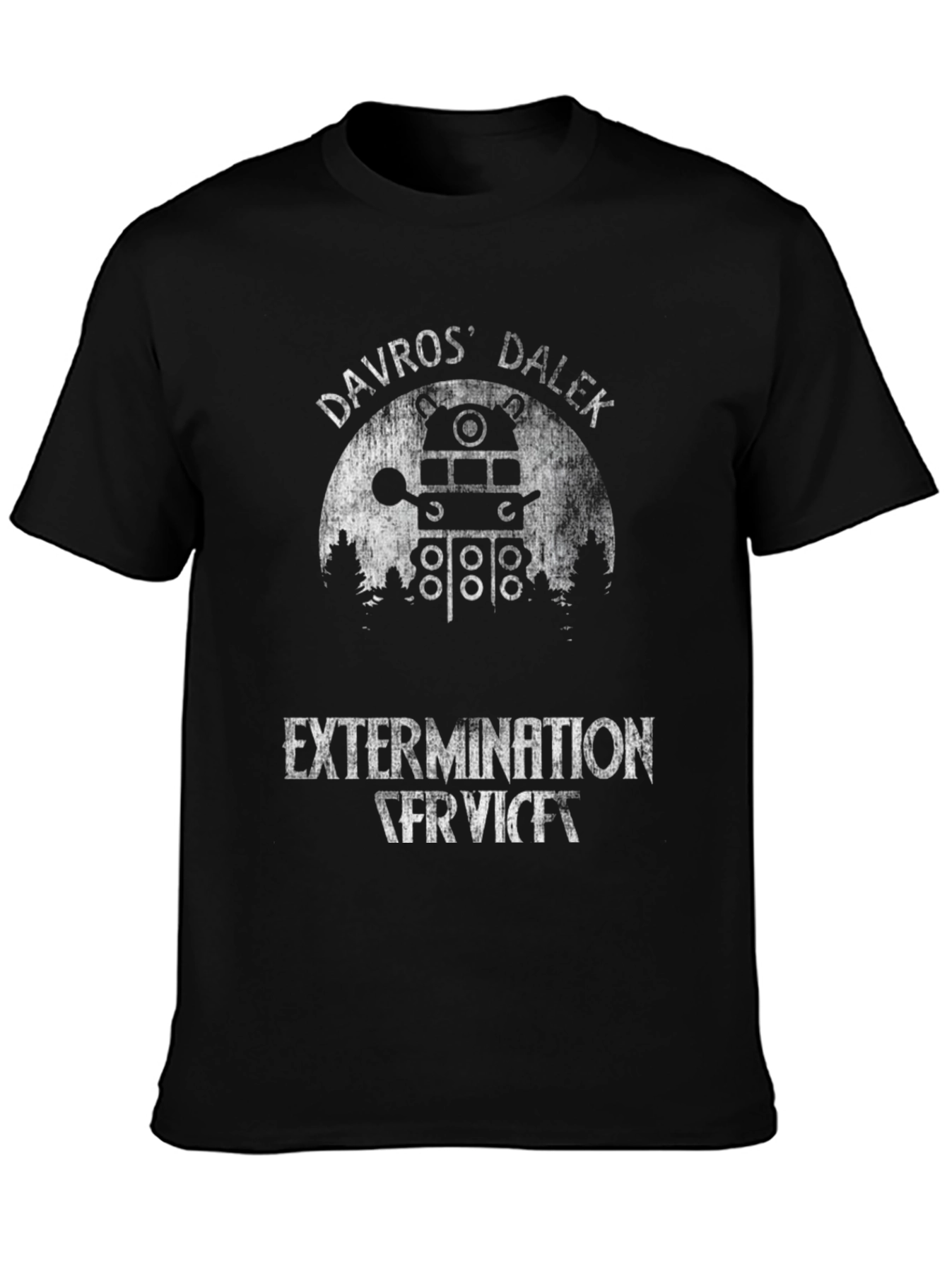 Davros Dalek Extermination Service T-Shirt