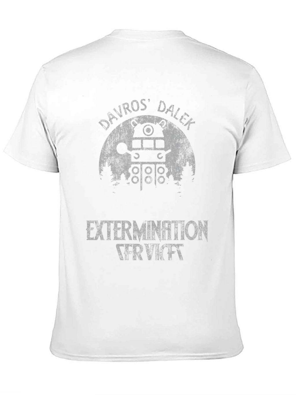 Davros Dalek Extermination Service T-Shirt