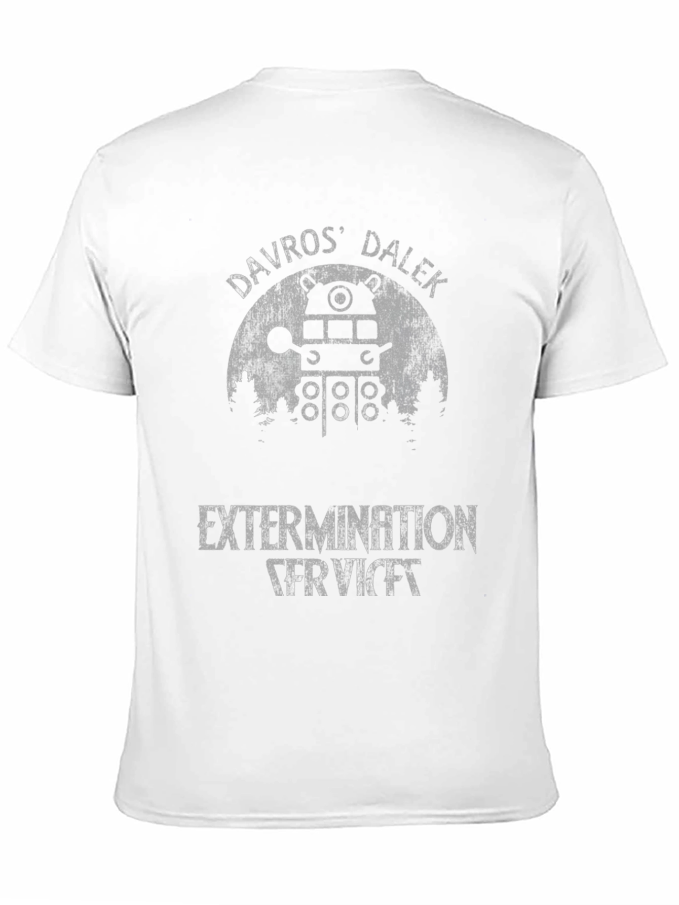 Davros Dalek Extermination Service T-Shirt