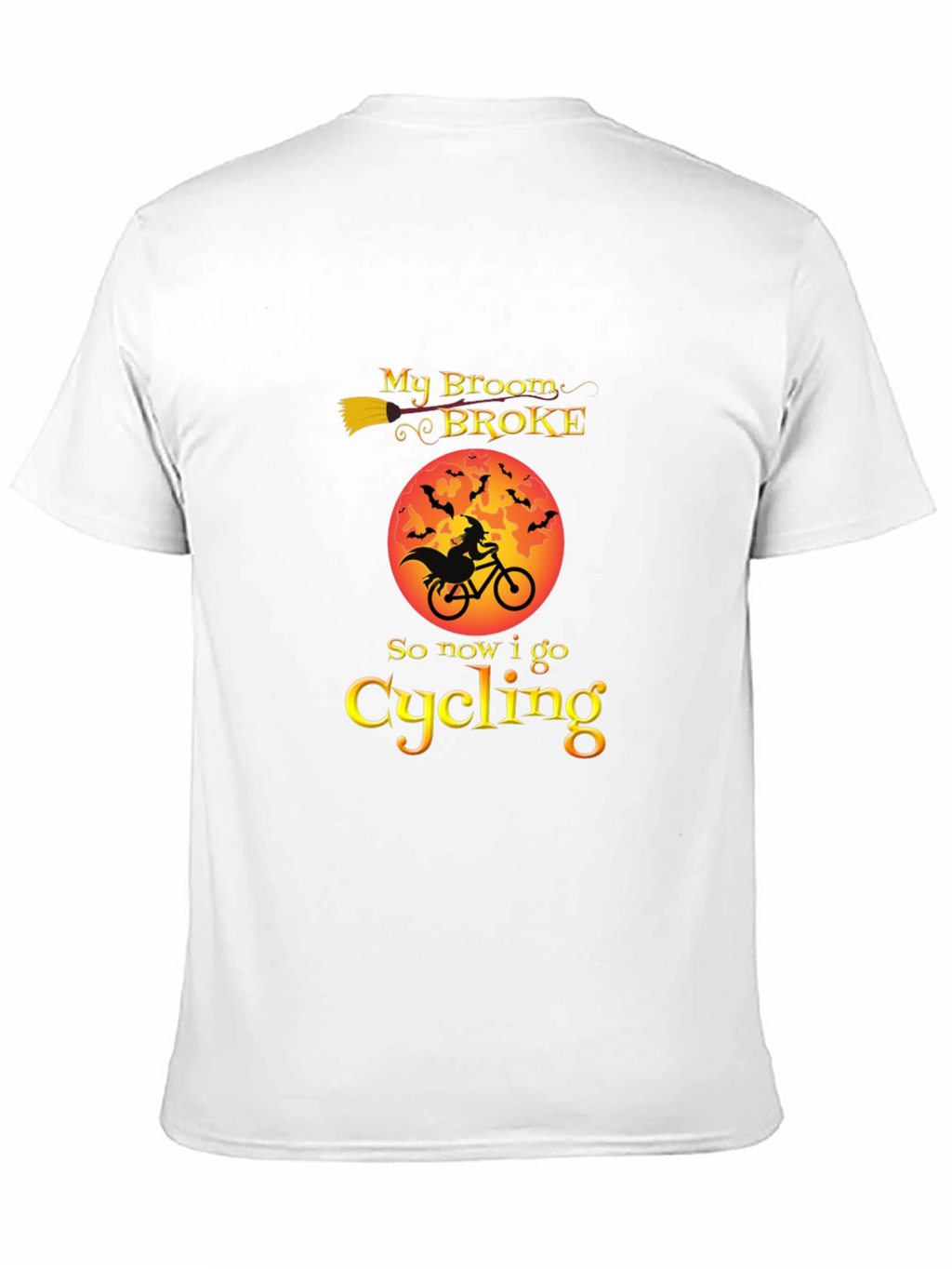 Halloween Witch Cycling T-Shirt