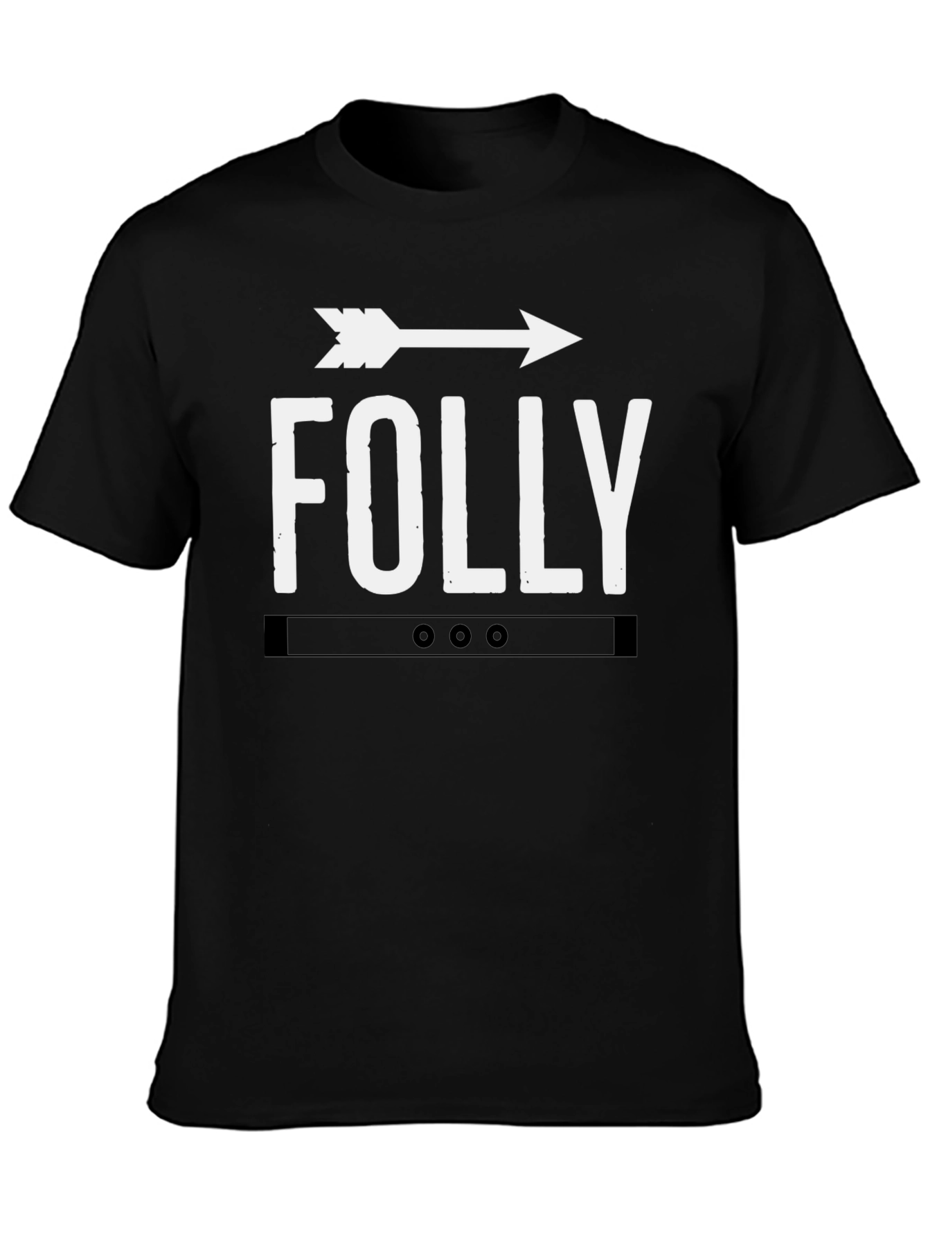 Folly Arrow Graphic Tee - Classic Black T-Shirt