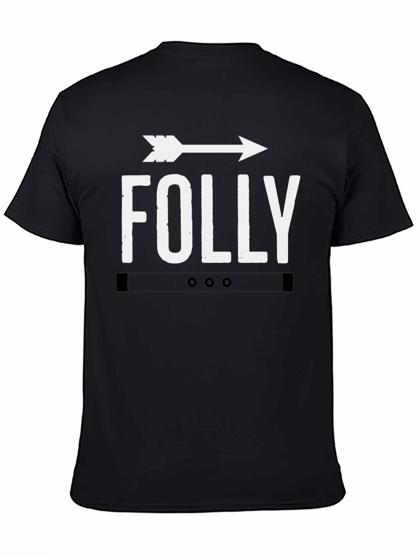 Folly Arrow Graphic Tee - Classic Black T-Shirt