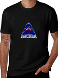 Hacker Graphic T-Shirt - Gamer Style