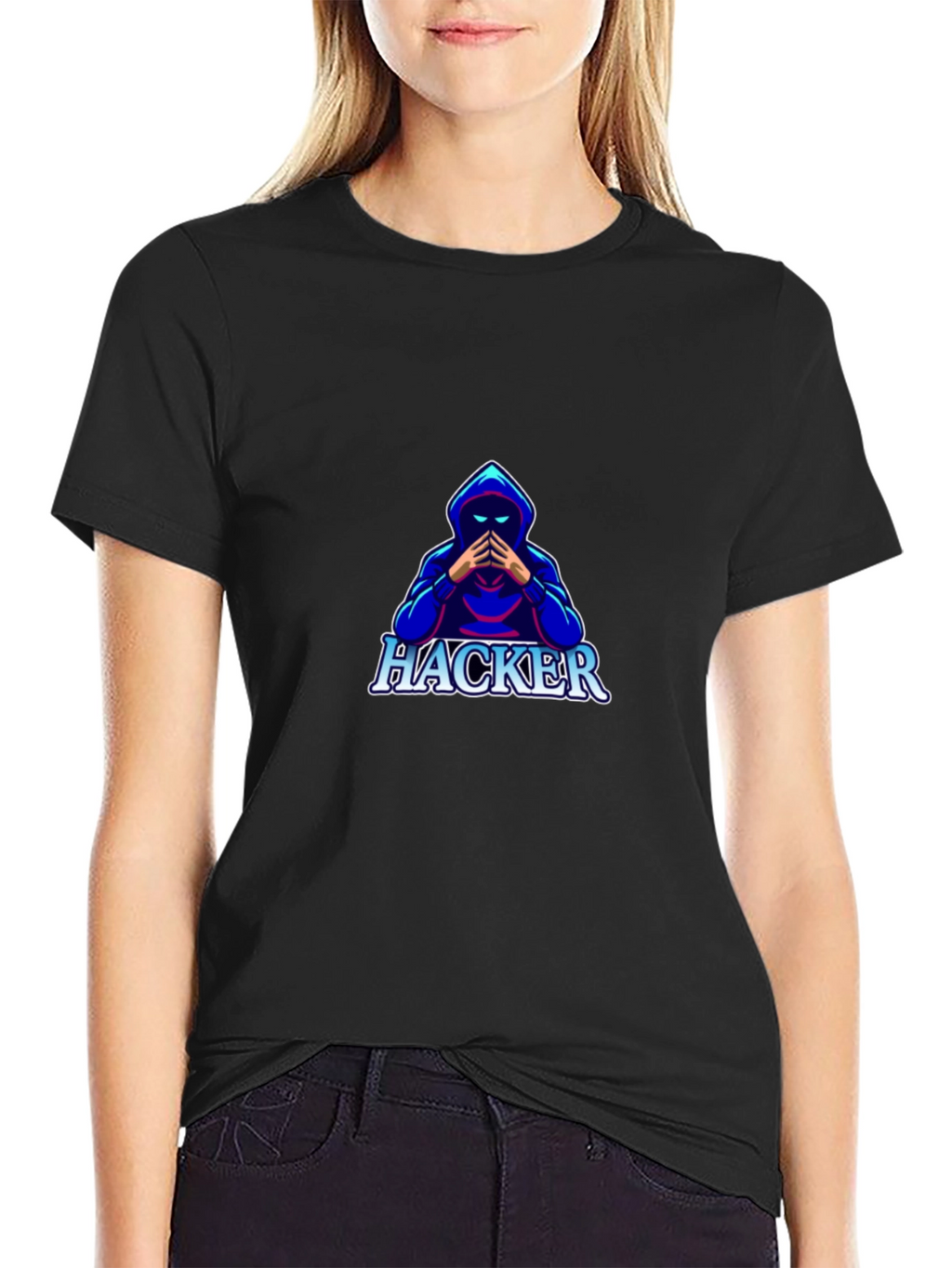 Hacker Graphic T-Shirt - Gamer Style