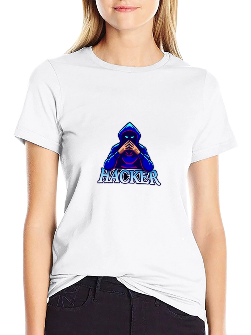 Hacker Graphic T-Shirt - Gamer Style