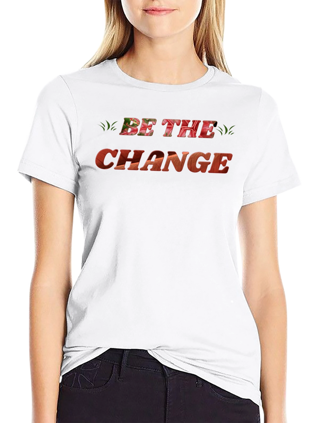 Be The Change Stylish Graphic Tee