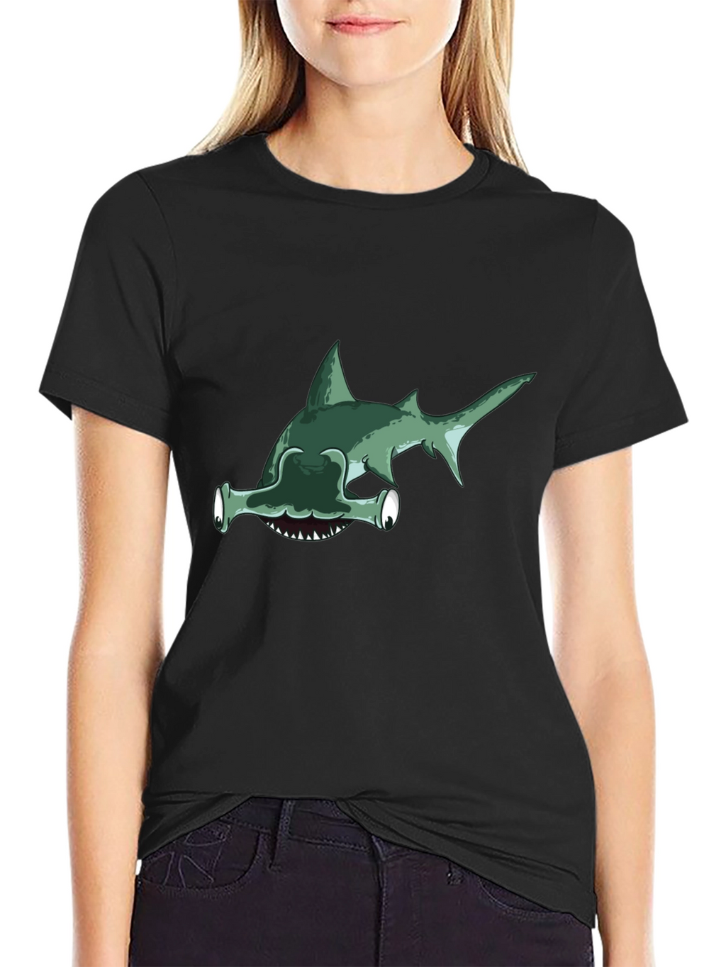 Hammerhead Shark Graphic Tee - Unique Design