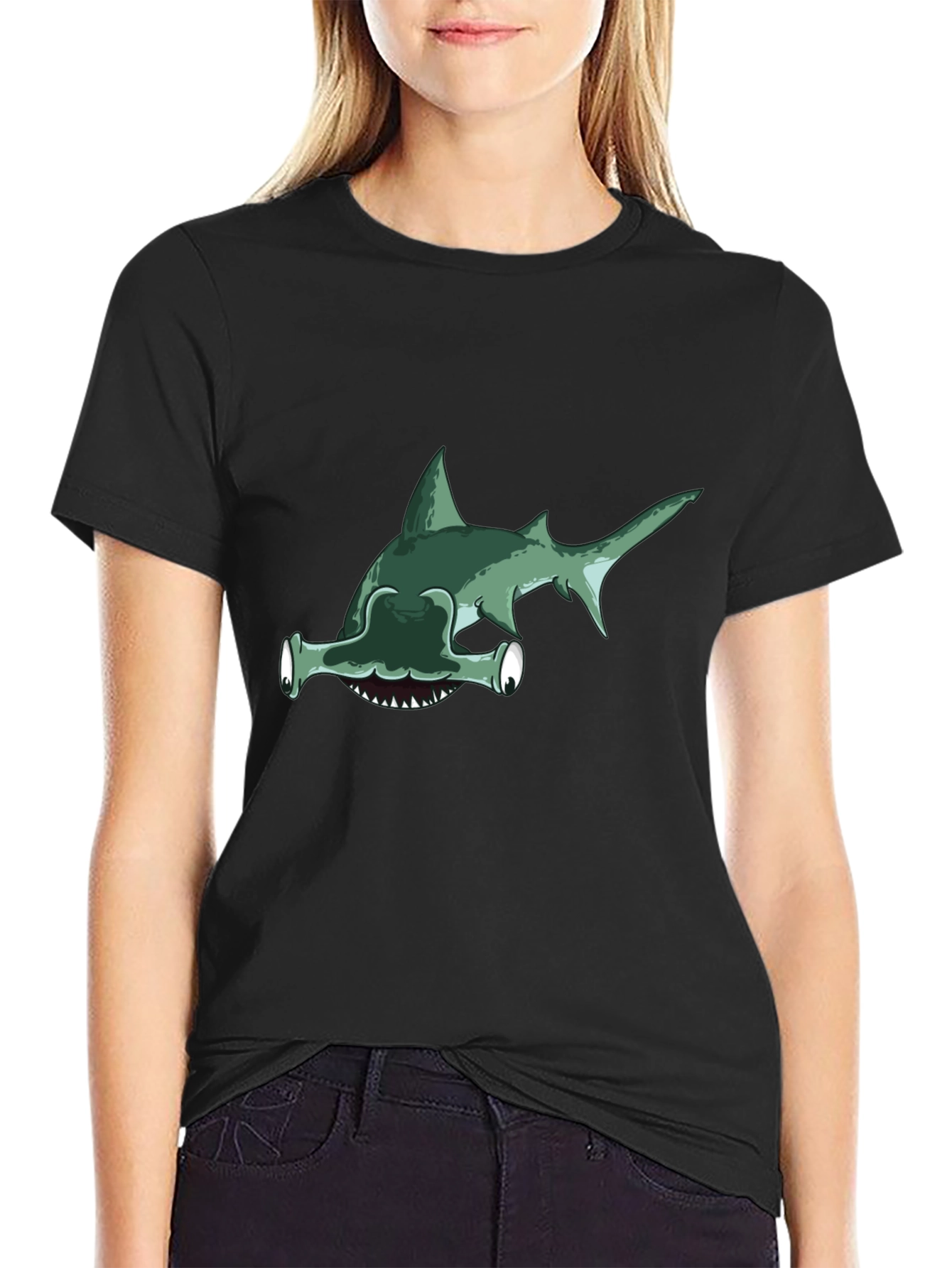 Hammerhead Shark Graphic Tee - Unique Design