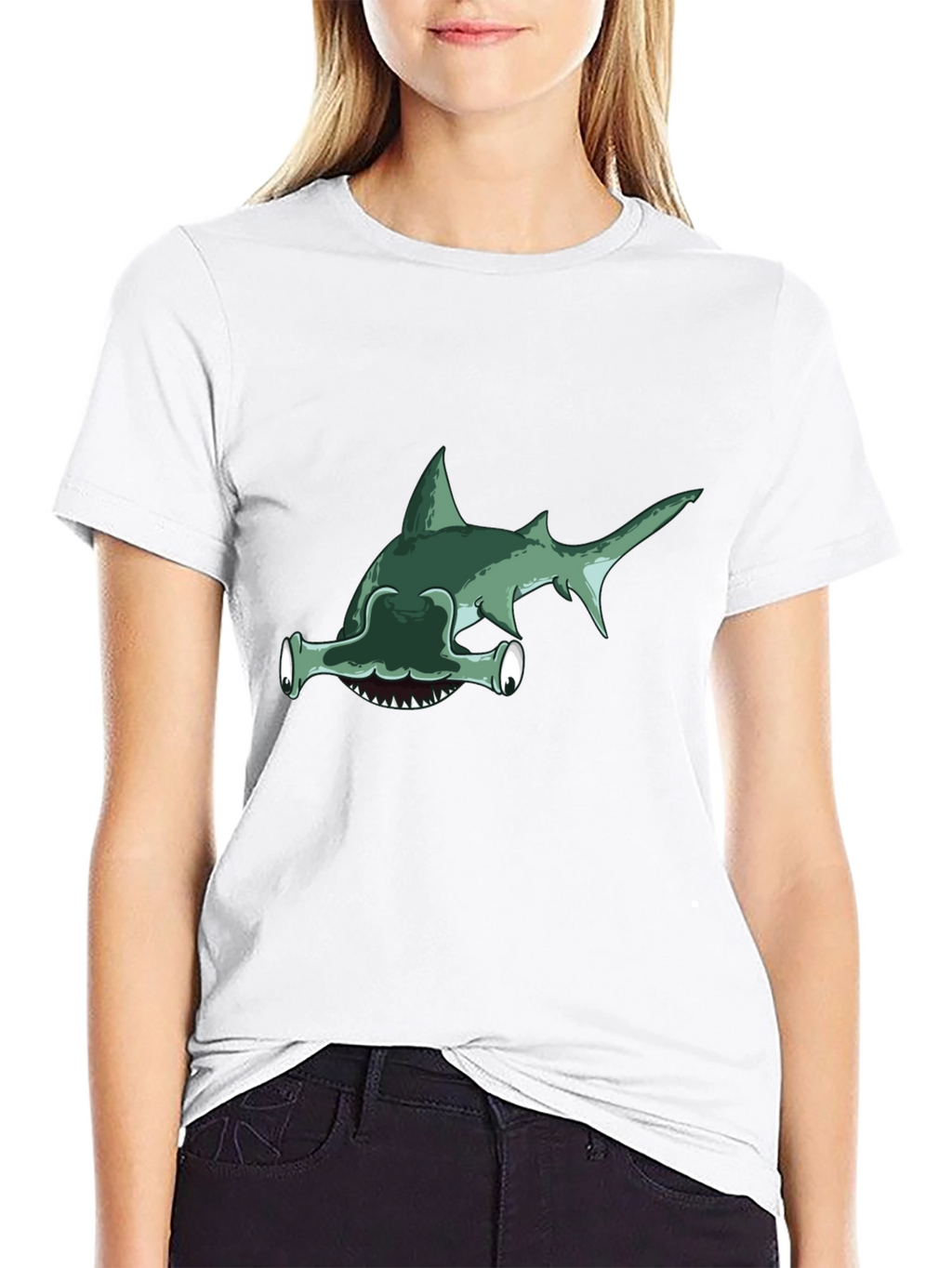 Hammerhead Shark Graphic Tee - Unique Design