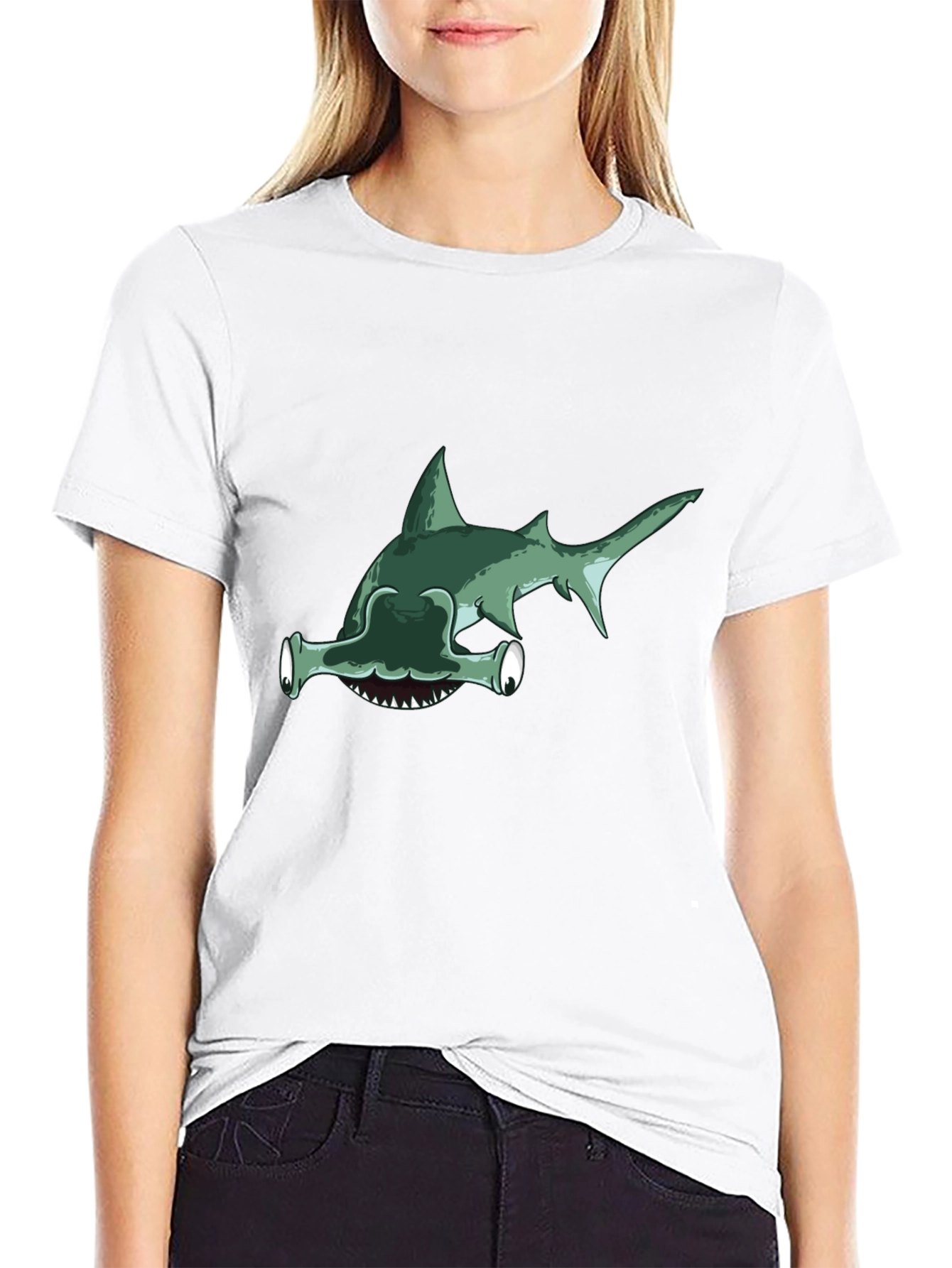 Hammerhead Shark Graphic Tee - Unique Design