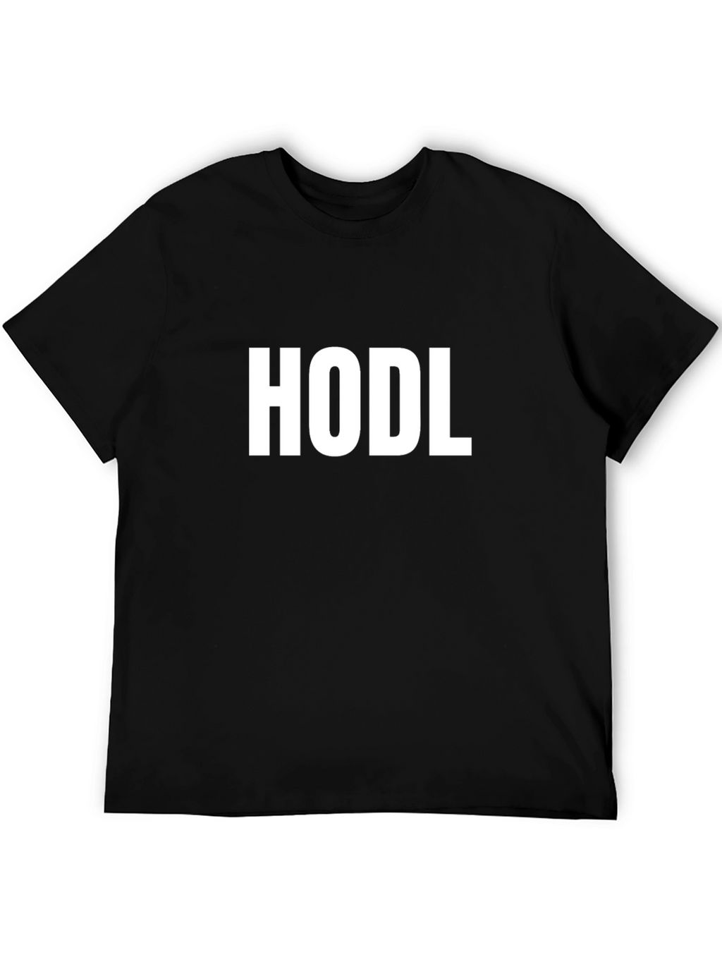 HODL Crypto T-Shirt - Classic Black Tee