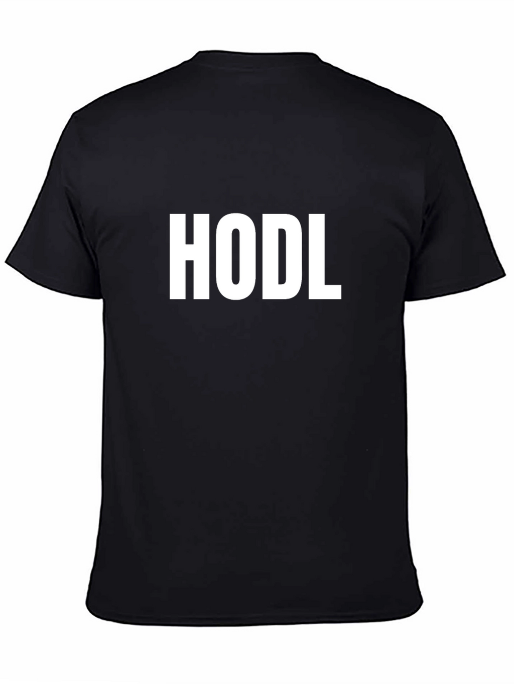 HODL Crypto T-Shirt - Classic Black Tee