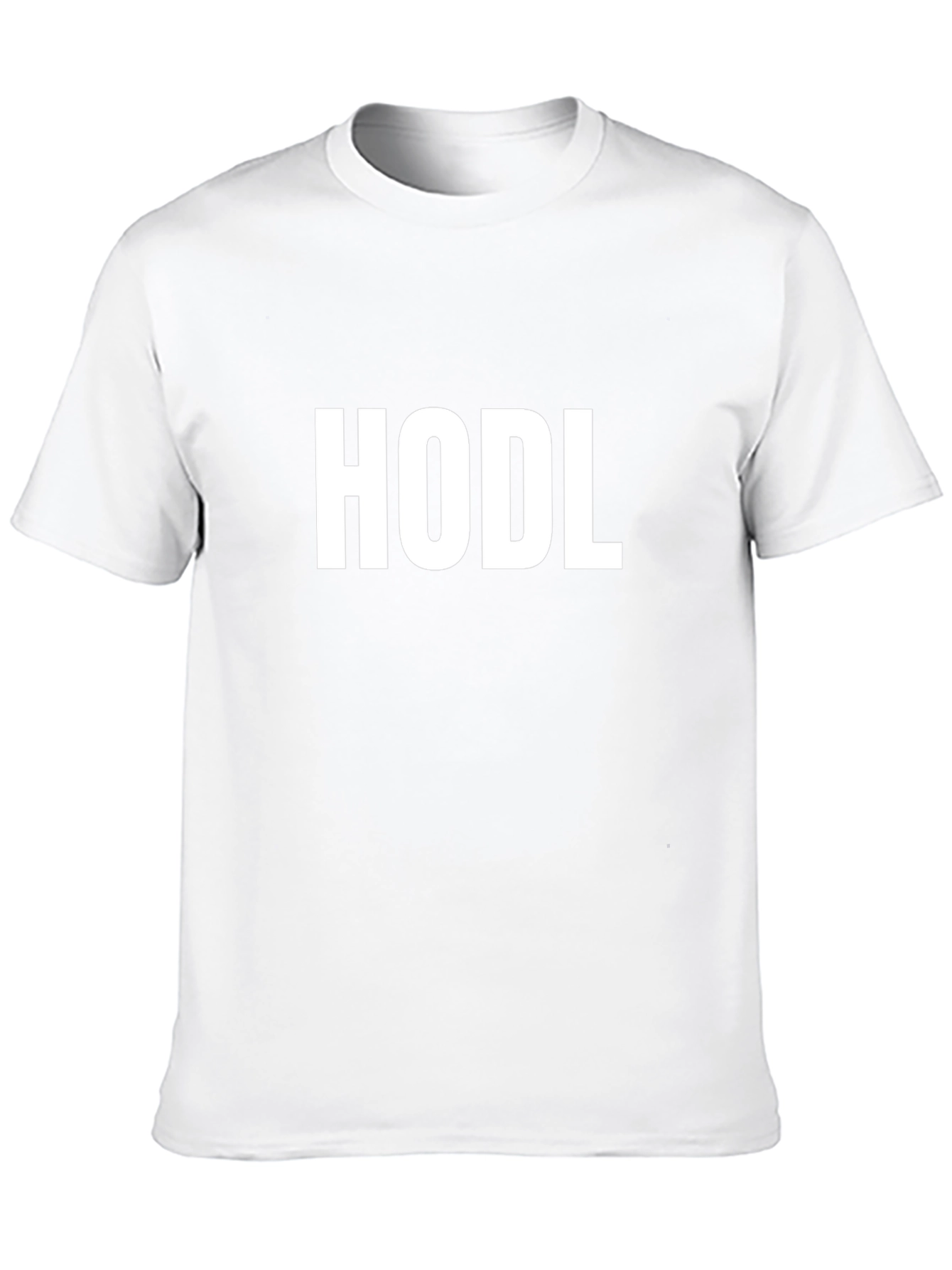 HODL Crypto T-Shirt - Classic Black Tee