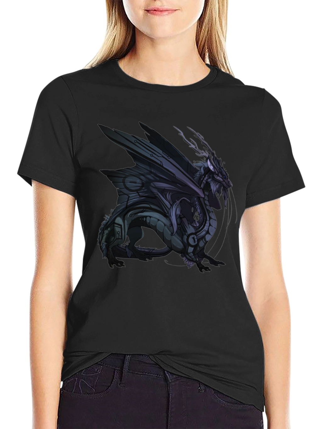 Dragon Graphic Black T-Shirt