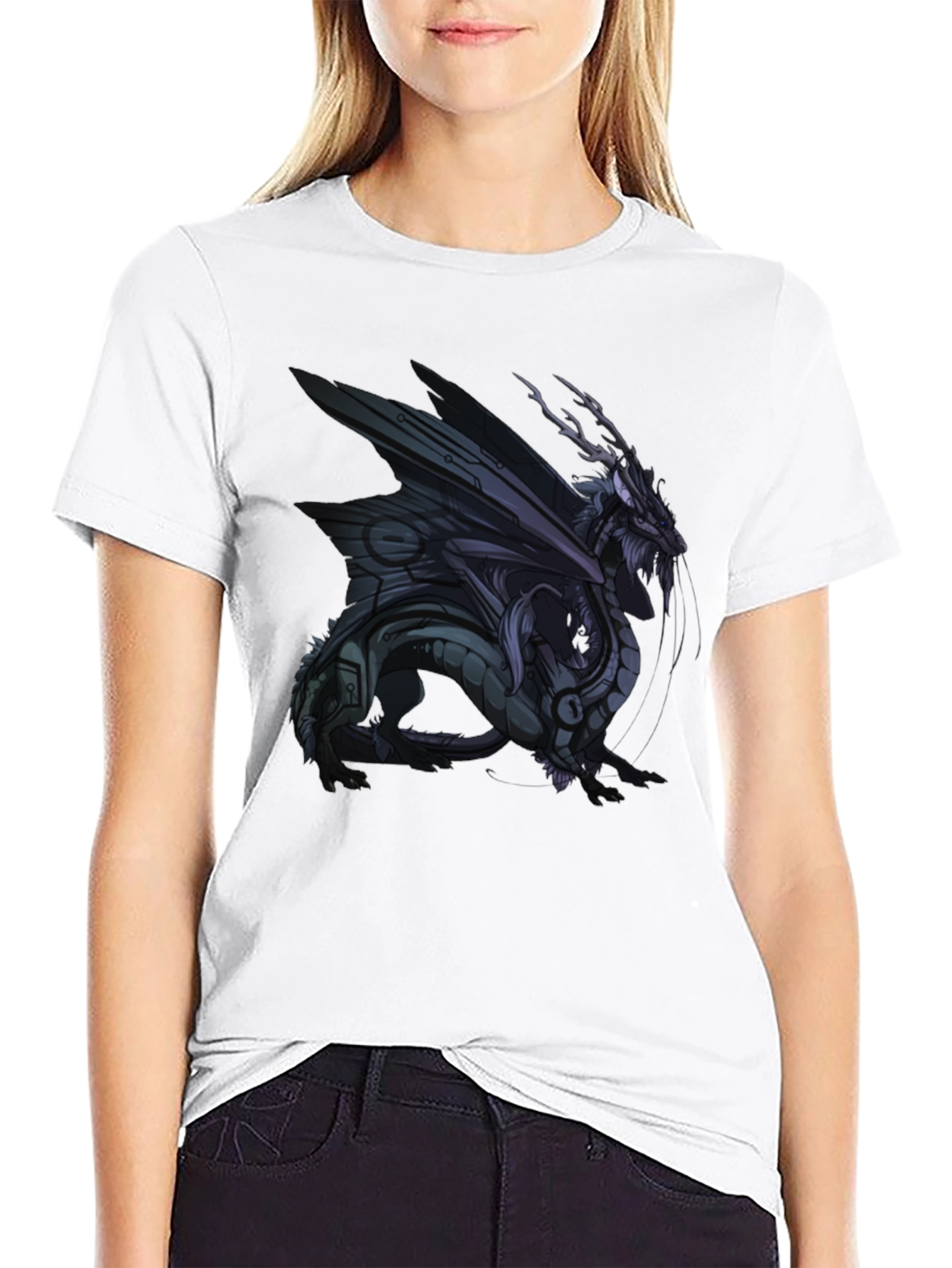 Dragon Graphic Black T-Shirt