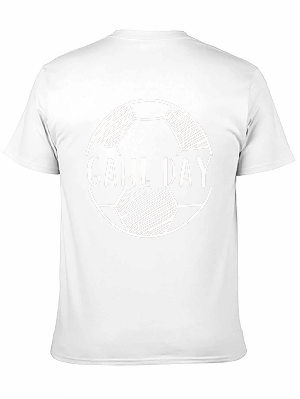 Game Day Soccer Ball T-Shirt - Black